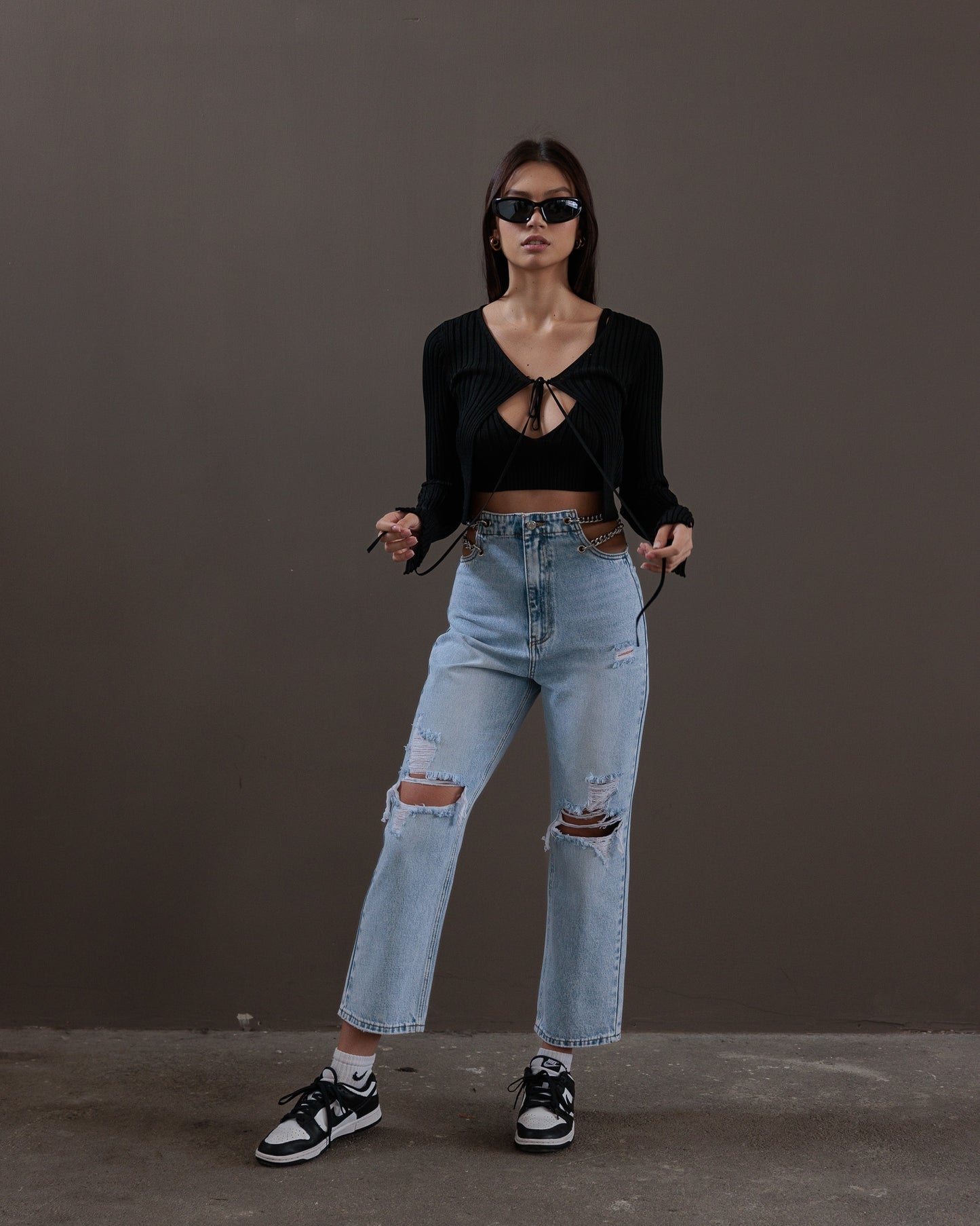 JEANS CHAINS - DENIM CHIARO 966