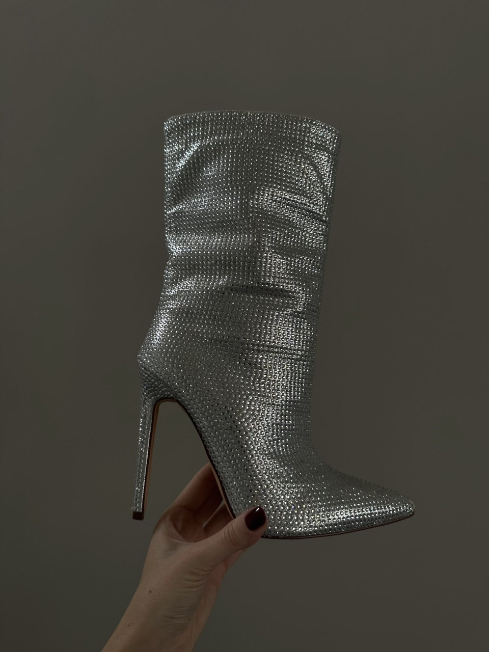 STIVALI CRYSTAL - ARGENTO 6015