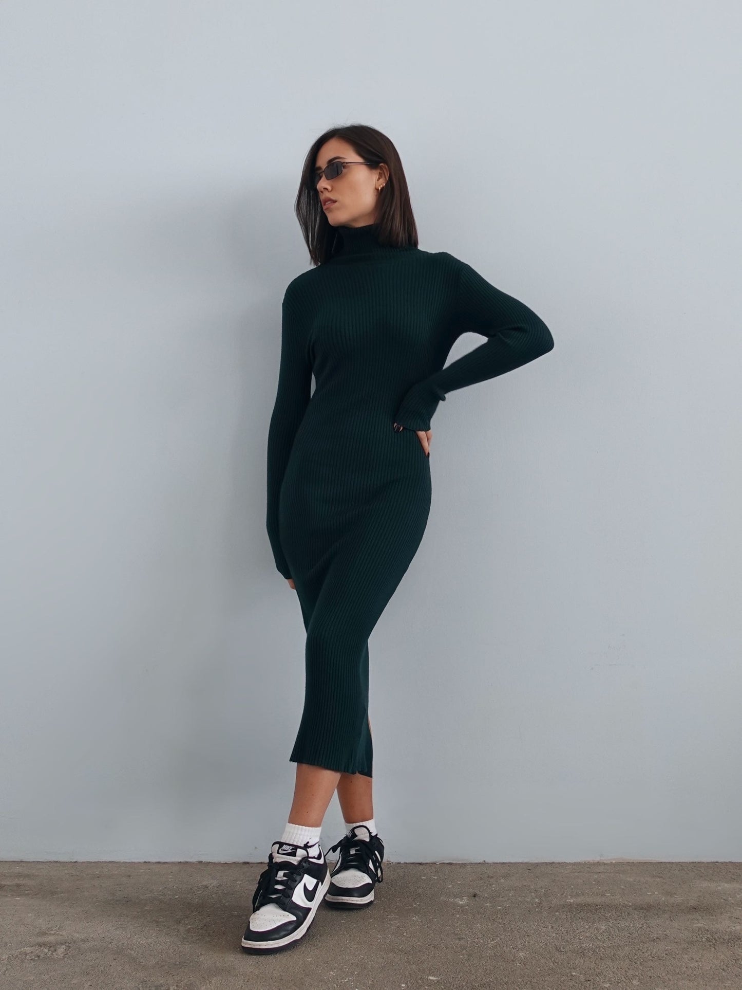 VESTITO COLLO ALTO KYLIE + COLORI - 2019