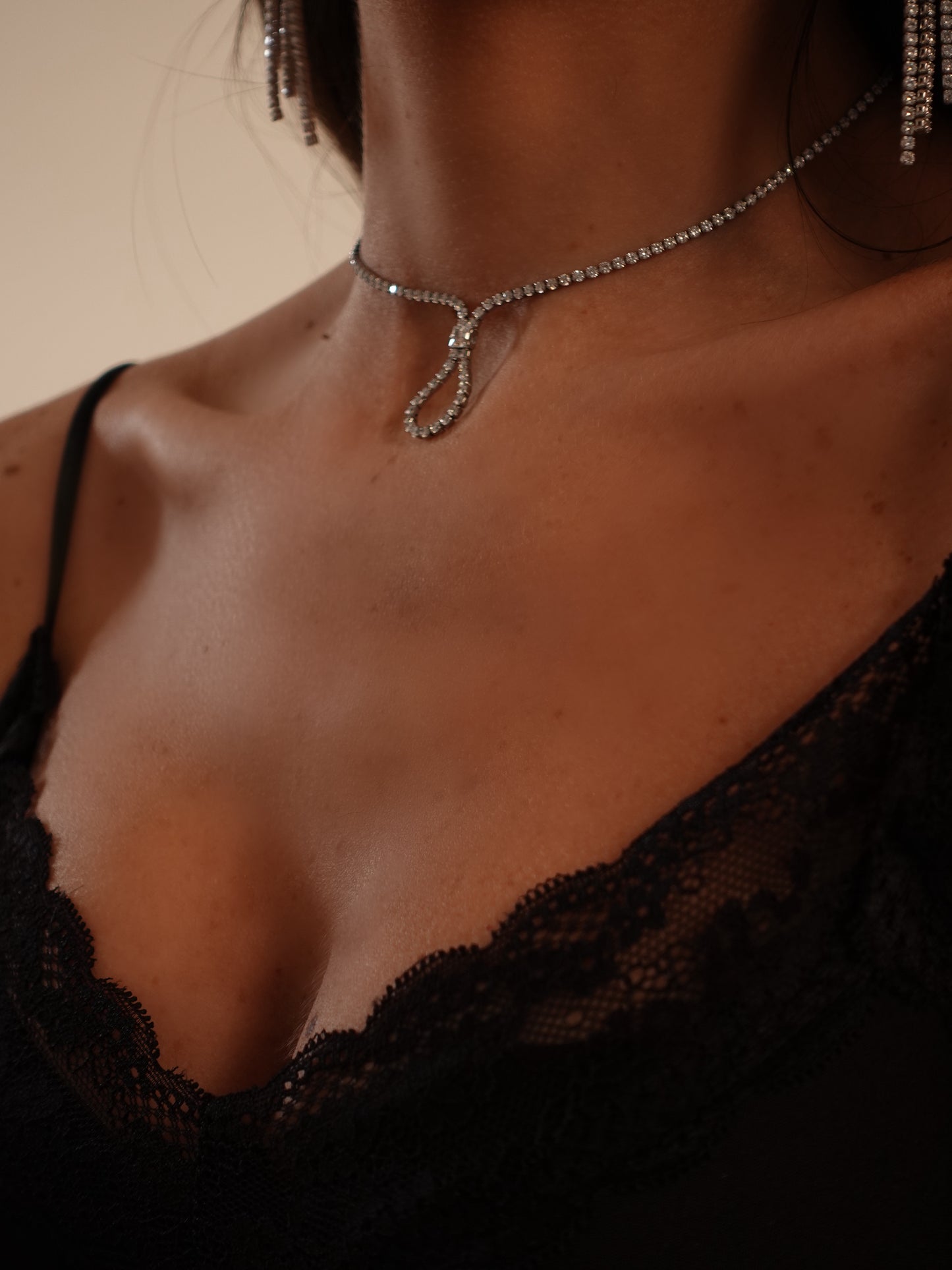 CHOKER BERGEN - ARGENTO