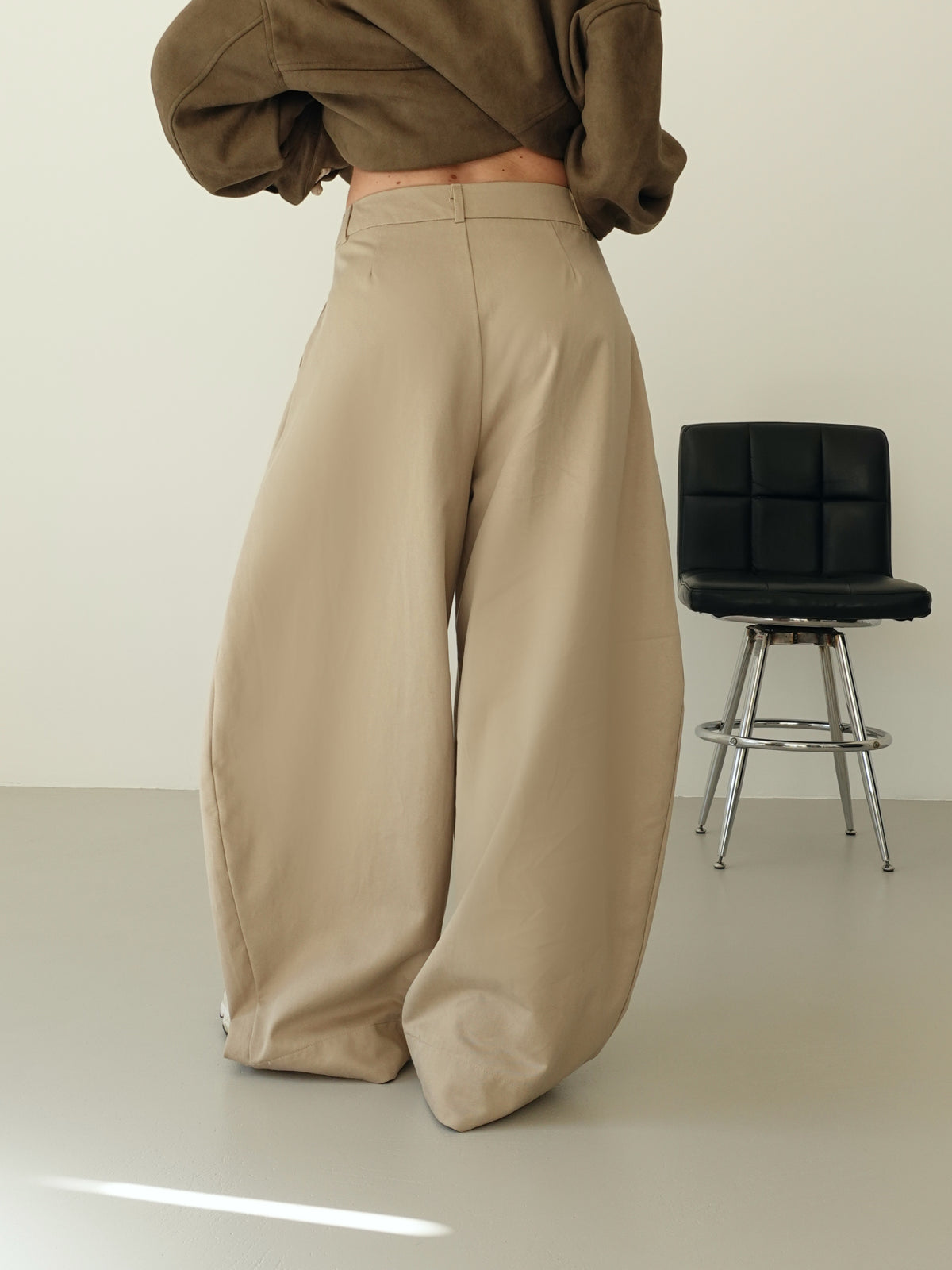 PANTALONI BAGGY BALLOON OSAKA - BEIGE 16554