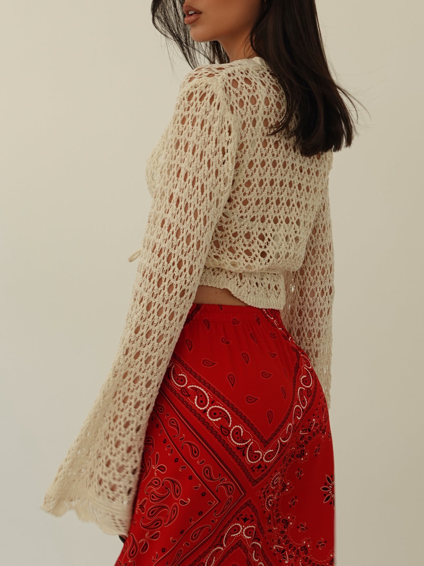 TOP A INCROCIO CROCHET - BURRO 4336