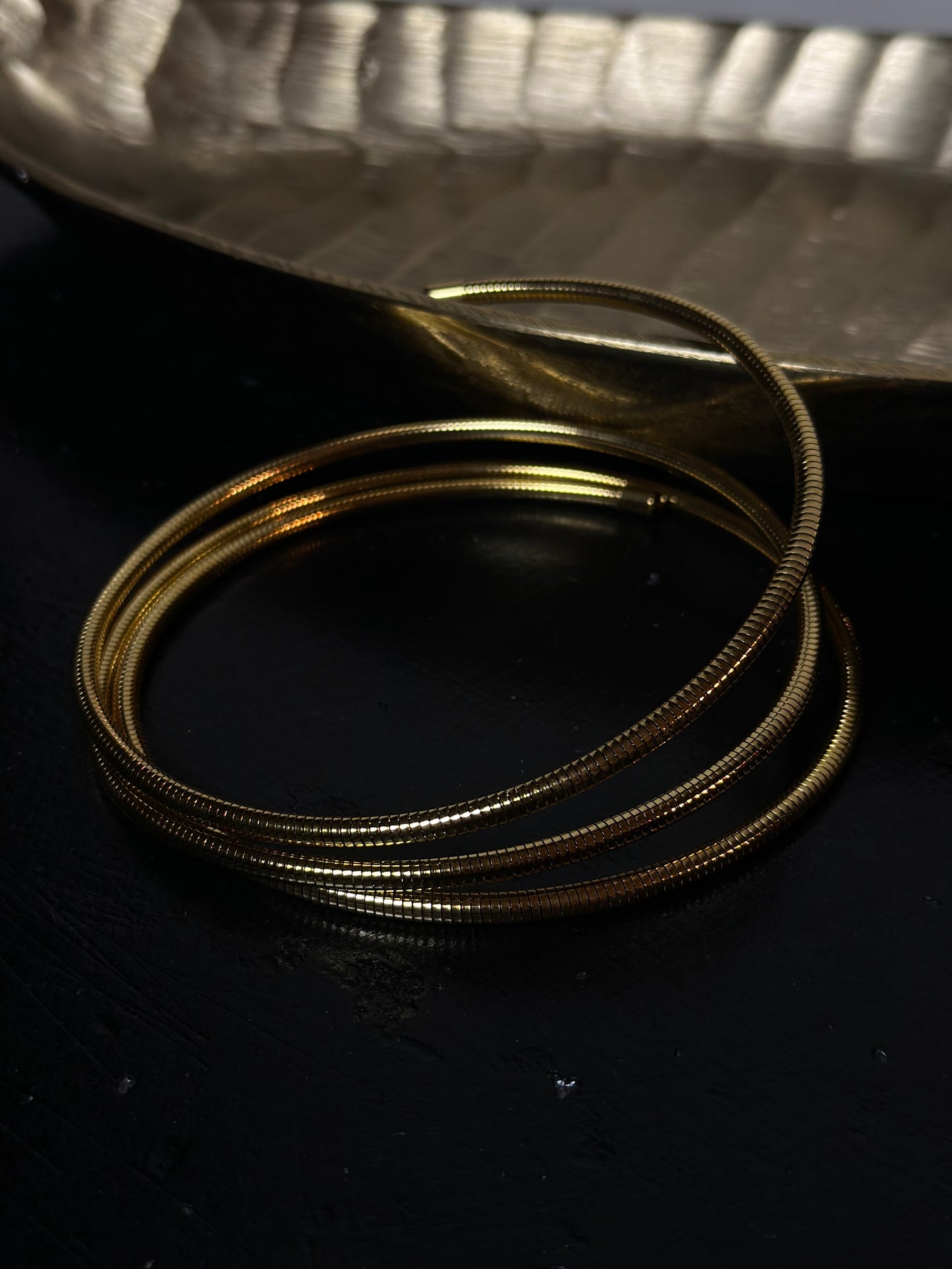 GIROCOLLO SNAKE - ORO