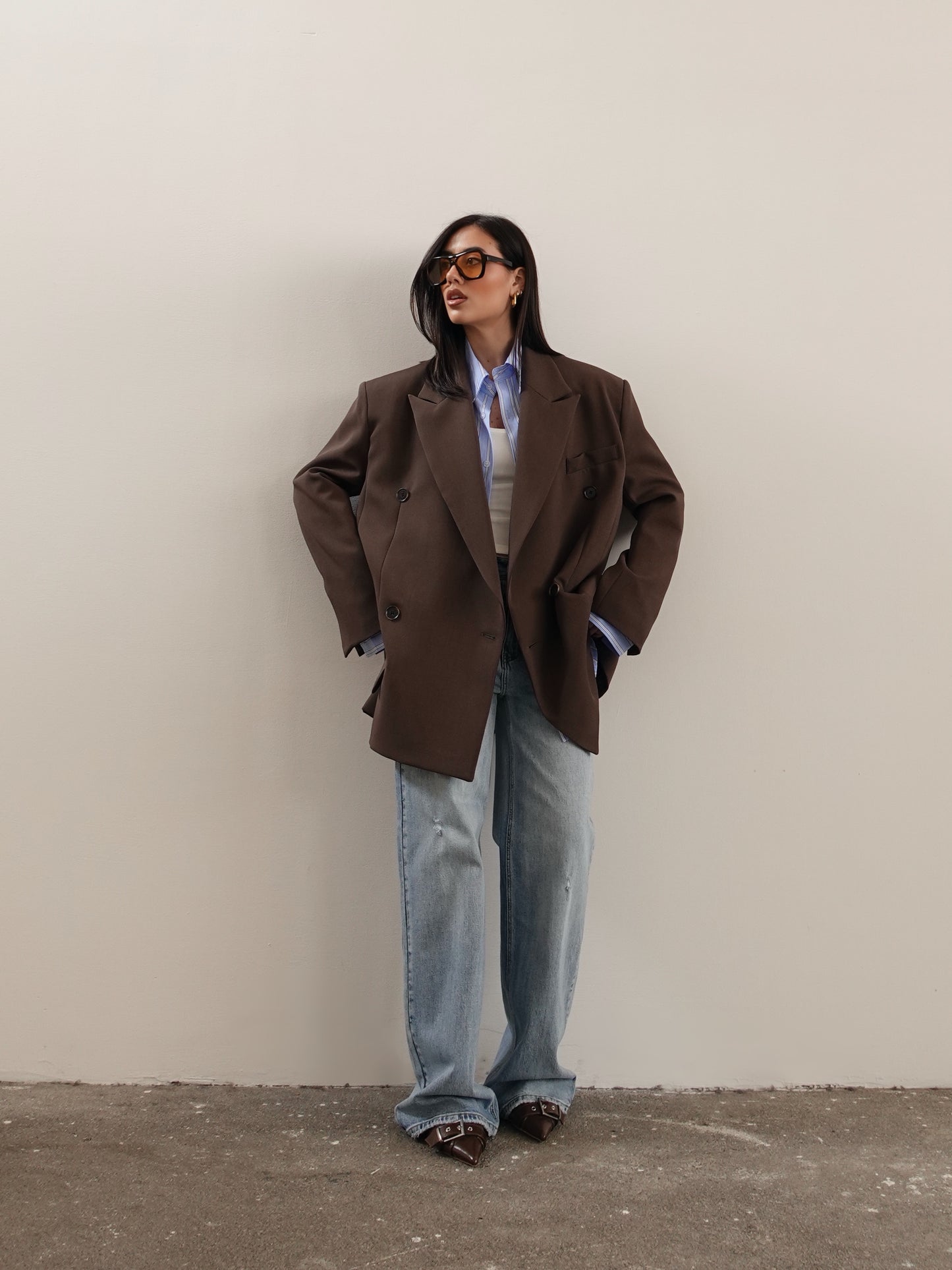 BLAZER MAN DOPPIOPETTO - CAFFE' 25262