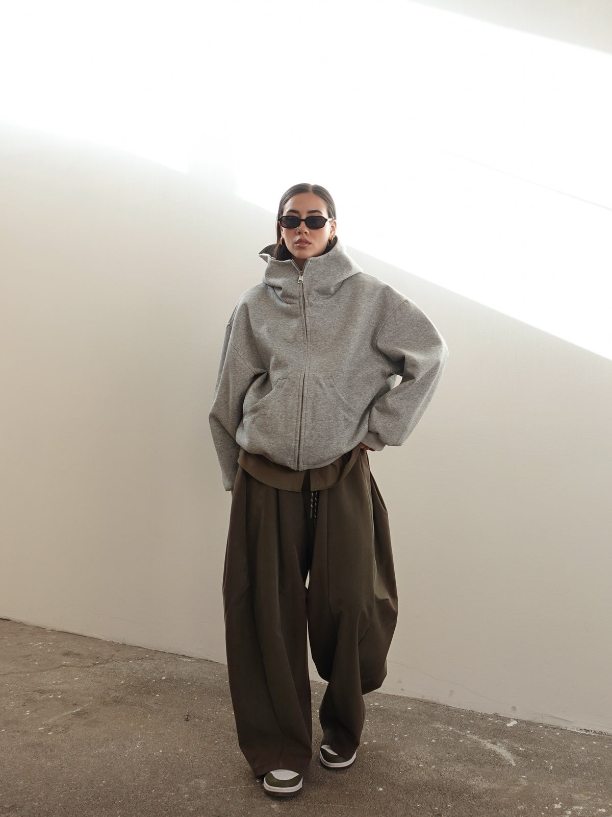 FELPA STREET OVERSIZE - GRIGIO 15833