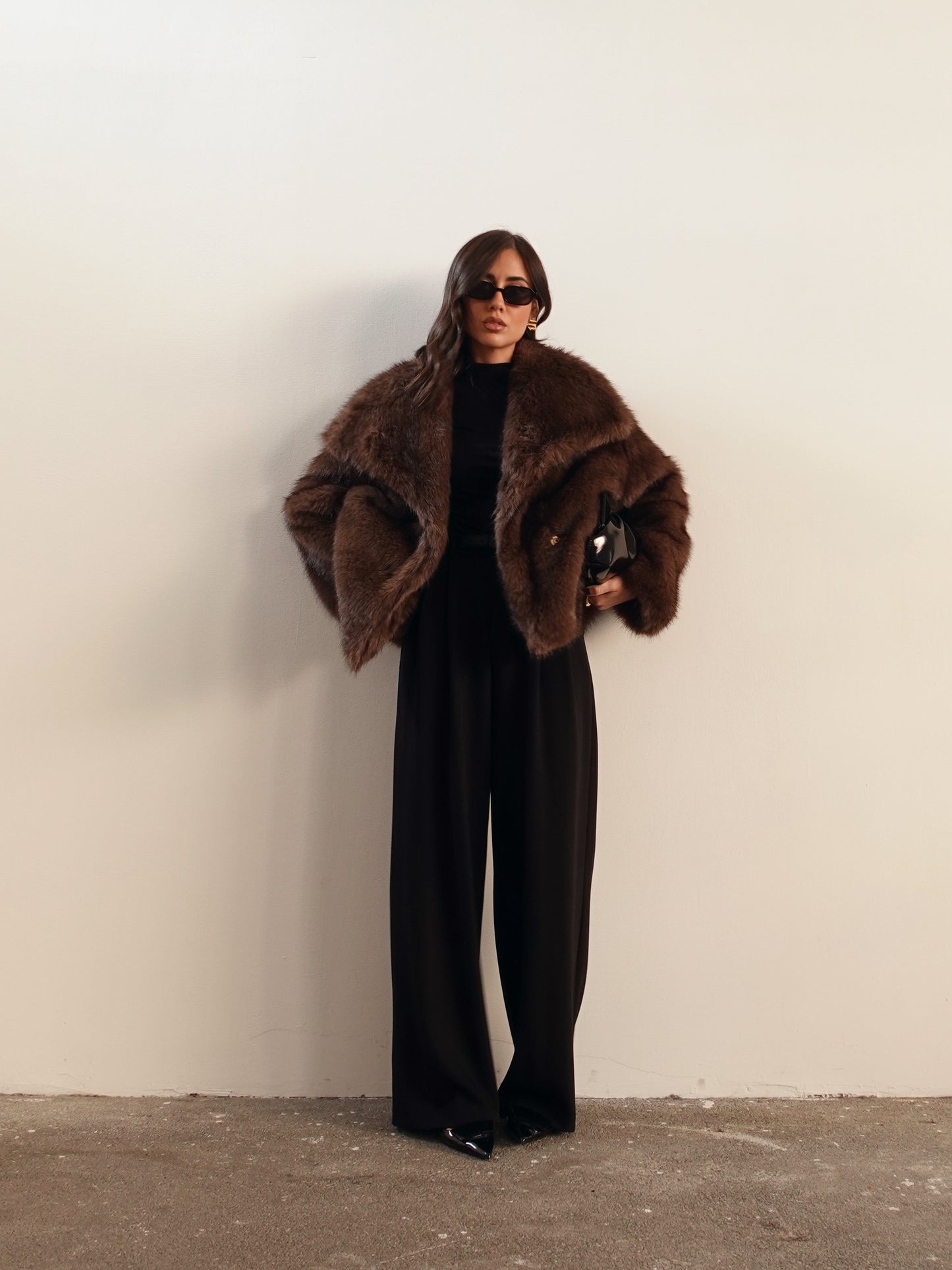 PANTALONI A PALAZZO LISBONA - NERO 68806