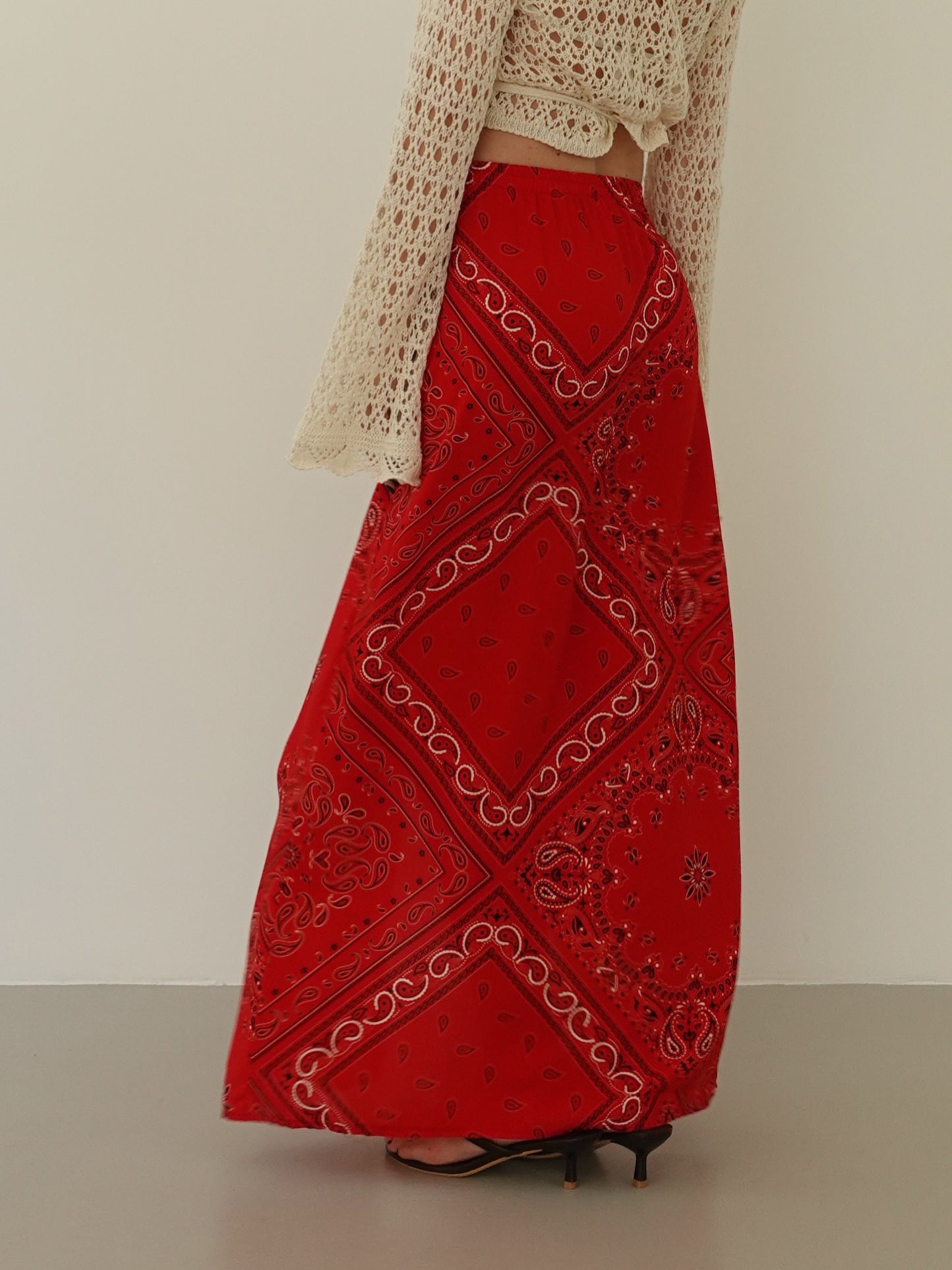 GONNA BANDANA LONGUETTE - ROSSO 709788