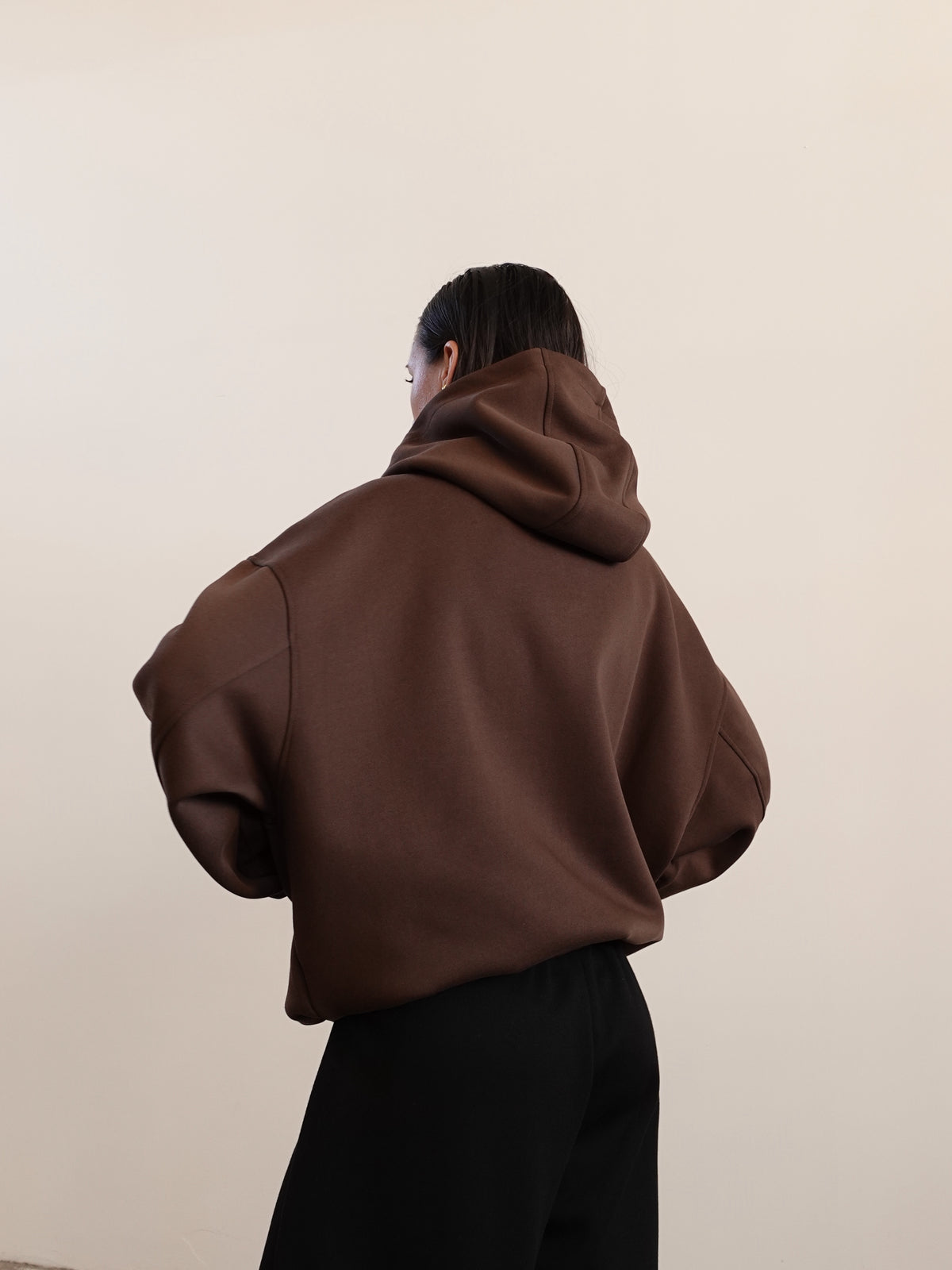 FELPA STREET OVERSIZE - MARRONE 15833