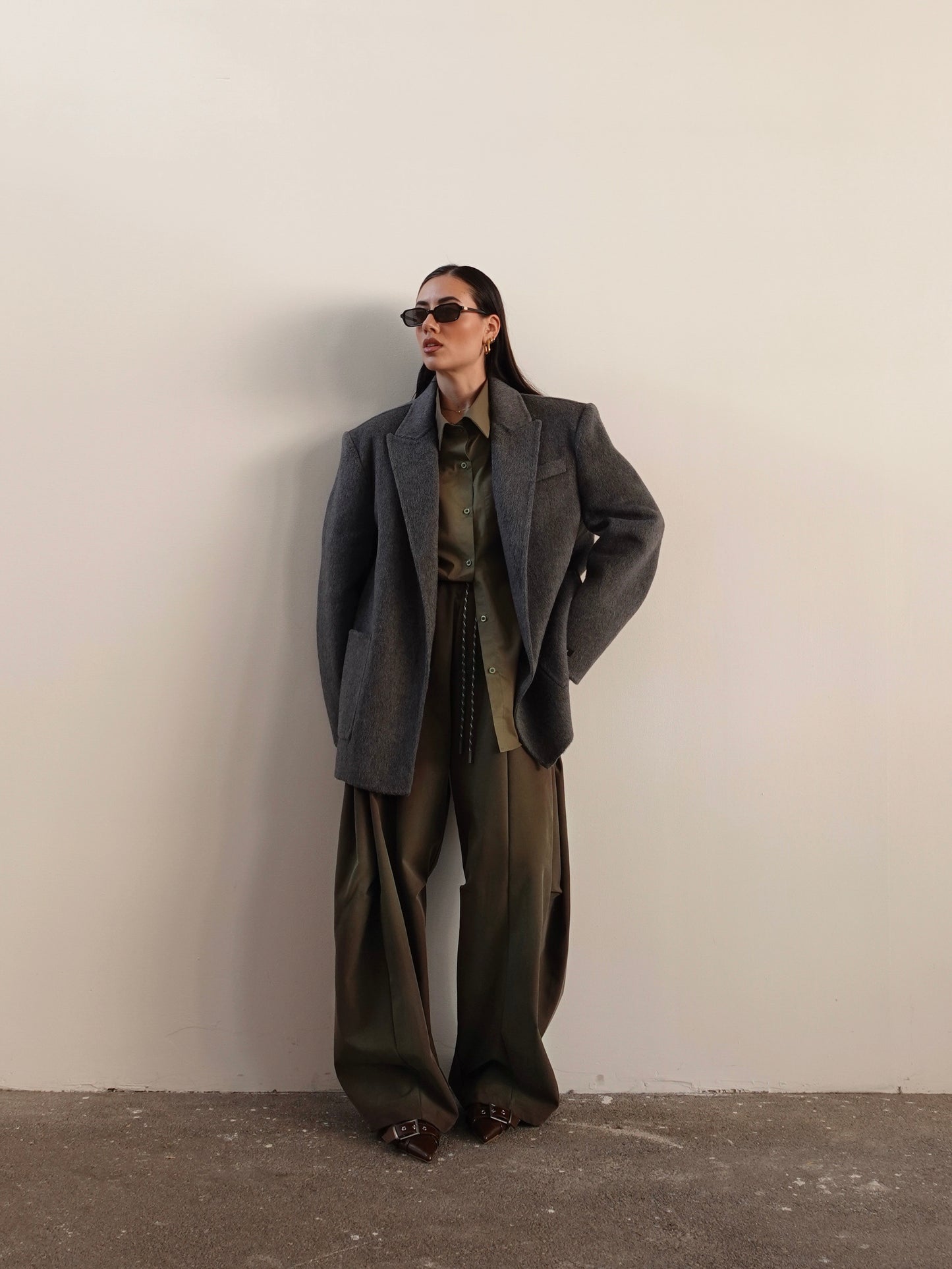 CAMICIA CON MANICHE RIMOVIBILI - VERDE 2640