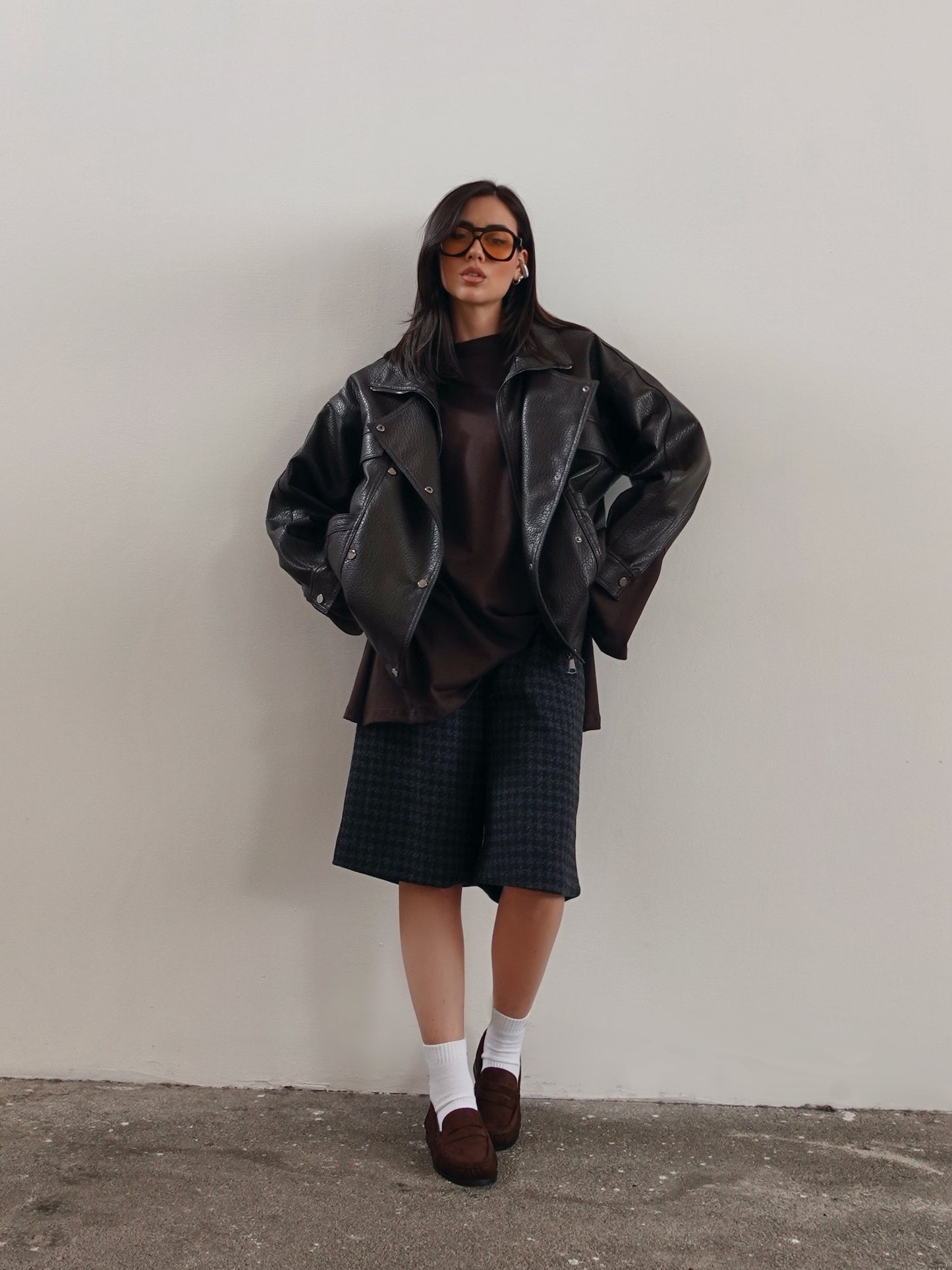 CHIODO JAPAN IN ECOPELLE - CIOCCOLATO 16182