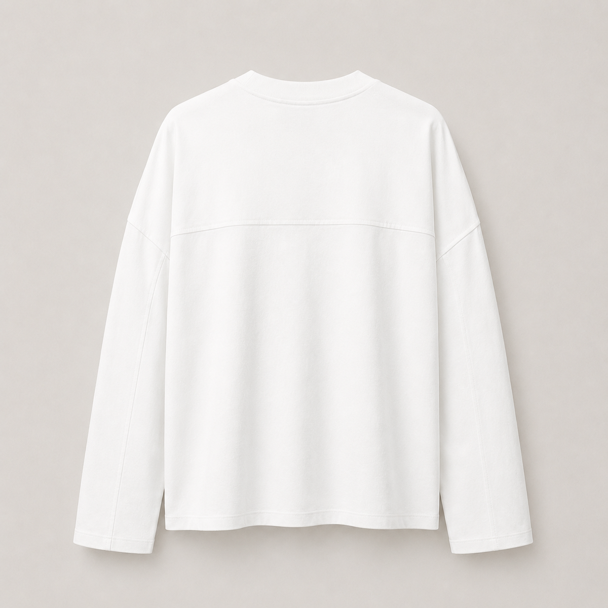 LONG-SLEEVE BASIC LUMINA - BIANCO LD6024
