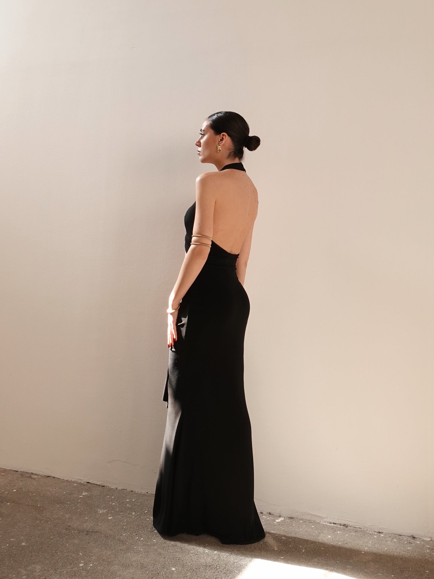 LONG DRESS ISABELLE - NERO 1609