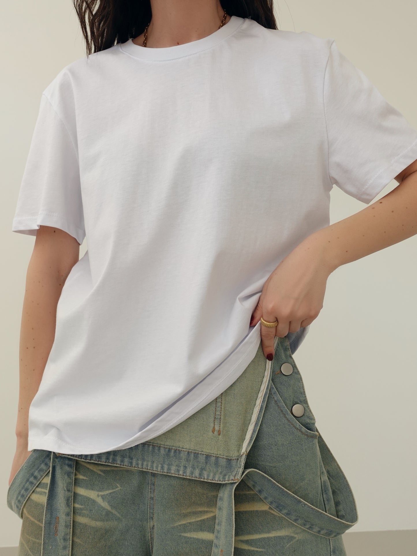 T-SHIRT 100% COTONE - BIANCO 1922