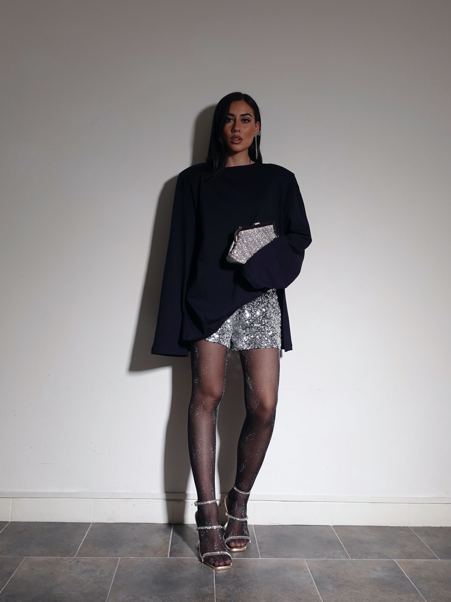 LONG SLEEVE CON SPALLINE - BLU