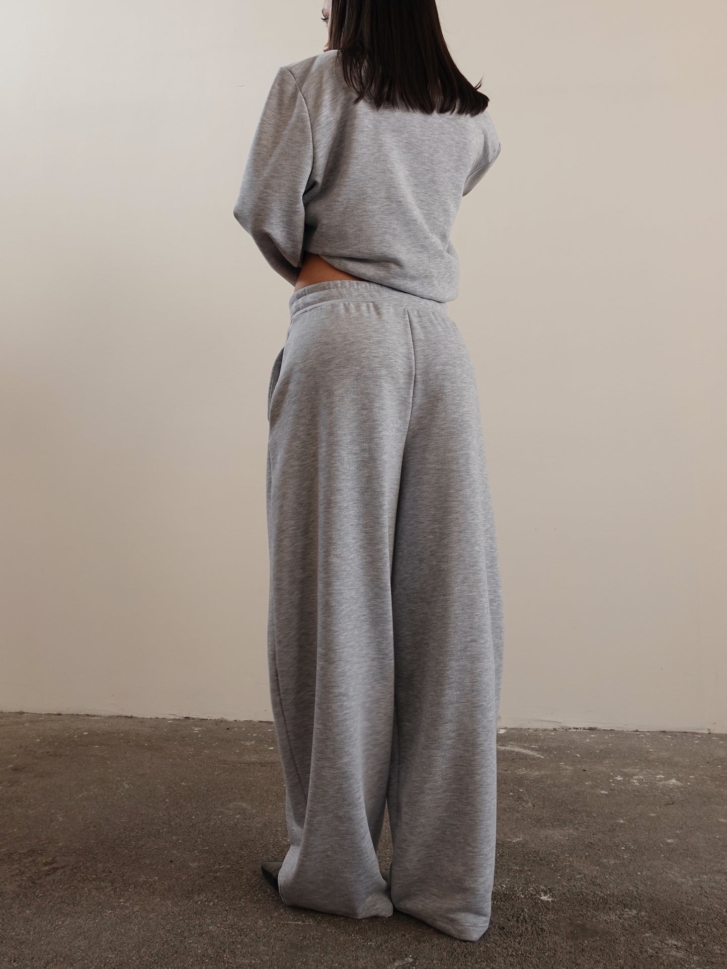 COORDINATO TUTA BALLOON RAJA - GRIGIO 0102