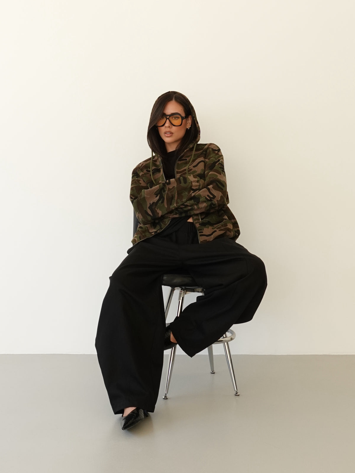 PANTALONI BALLOON LONDON - NERO 15074