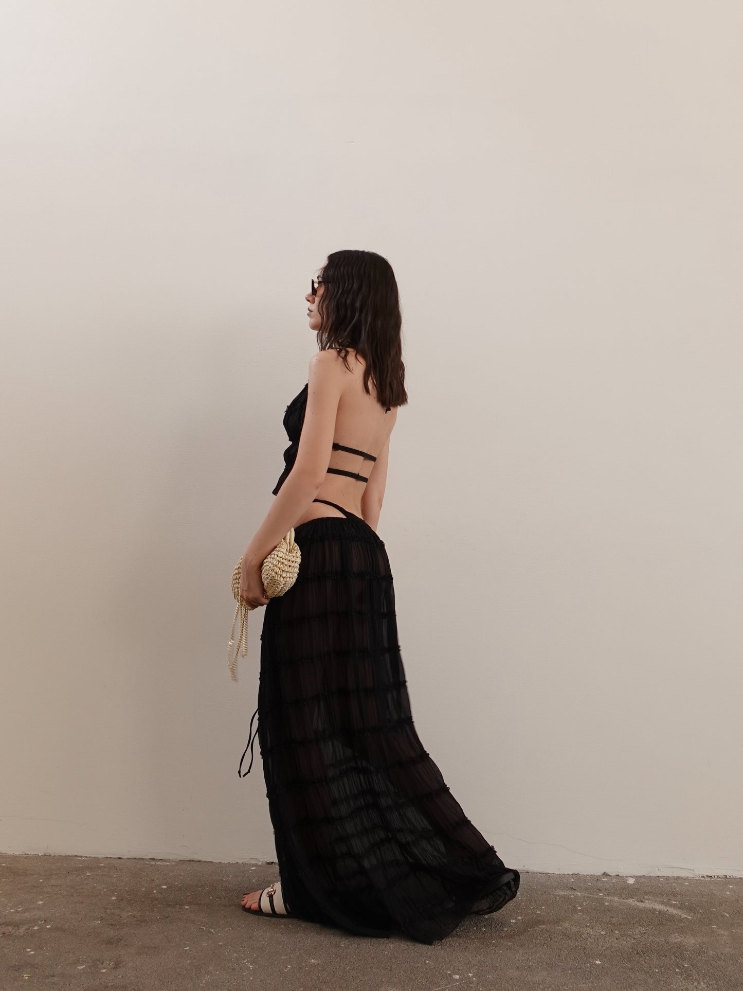 SET 2 PEZZI AYANA - NERO LY0026