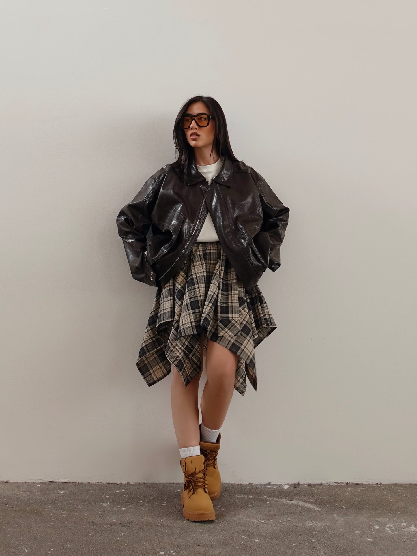 GIACCA IN ECOPELLE EFFETTO VINTAGE JAILYS - MARRONE