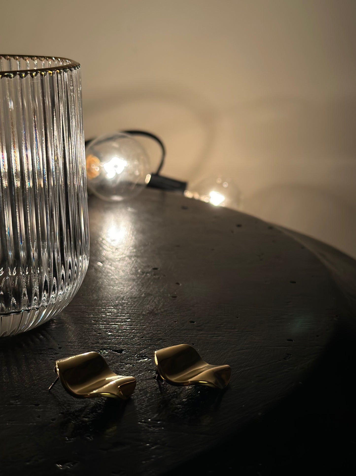 ORECCHINI BUTTON - ORO