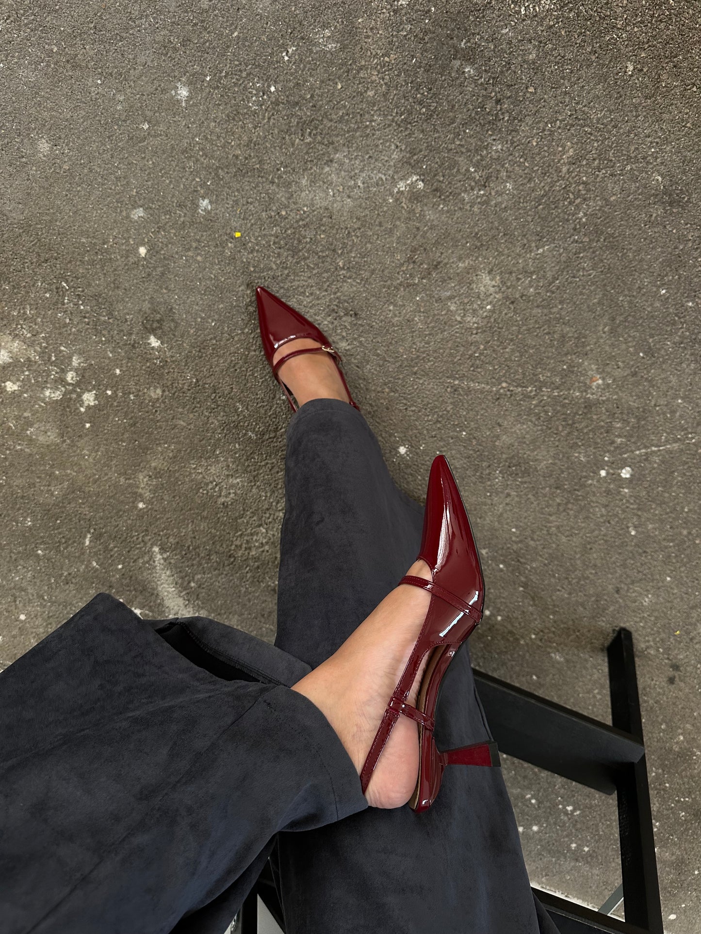 SLINGBACK CON CINTRINO - BORDEAUX 95-115