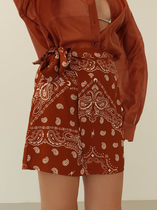 MINIGONNA BANDANA A PORTAFOGLIO - COCCIO 714388