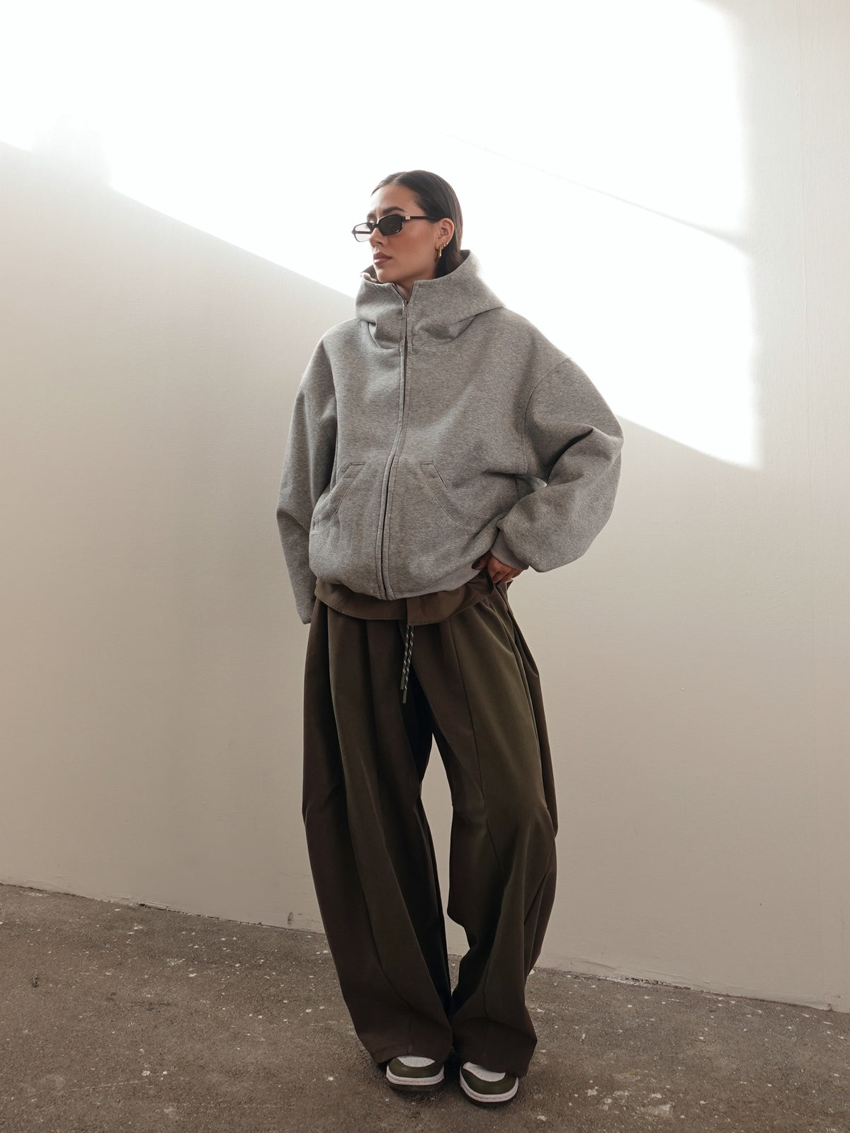 FELPA STREET OVERSIZE - GRIGIO 15833