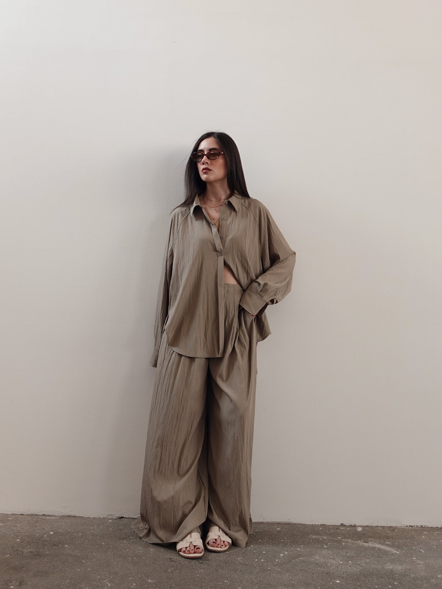 COORDINATO LUZ - KHAKI 14743/14744