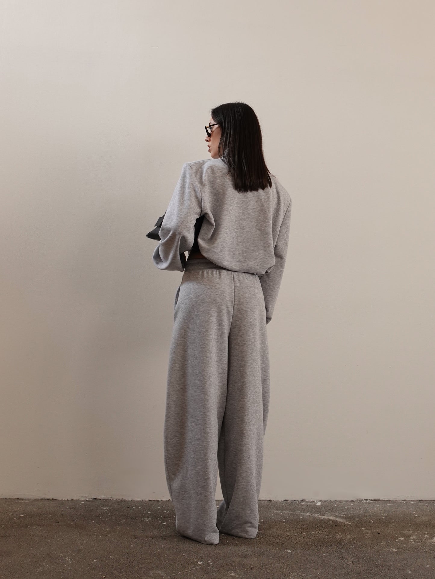 COORDINATO TUTA BALLOON RAJA - GRIGIO 0102