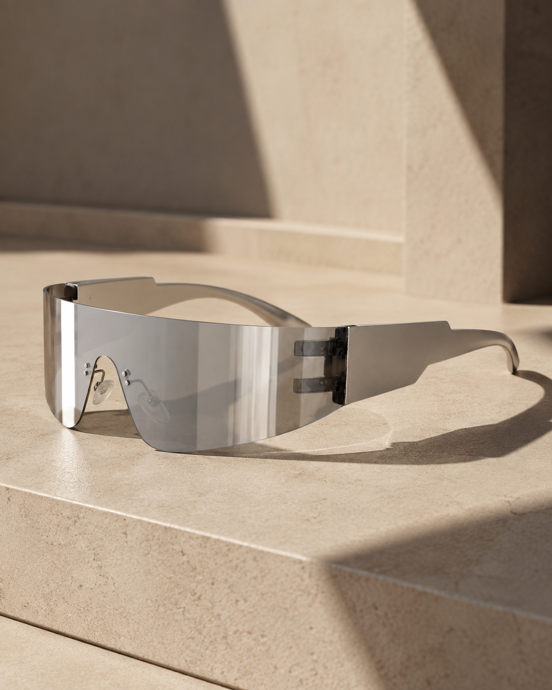 OCCHIALI MOD. SPACE - ARGENTO
