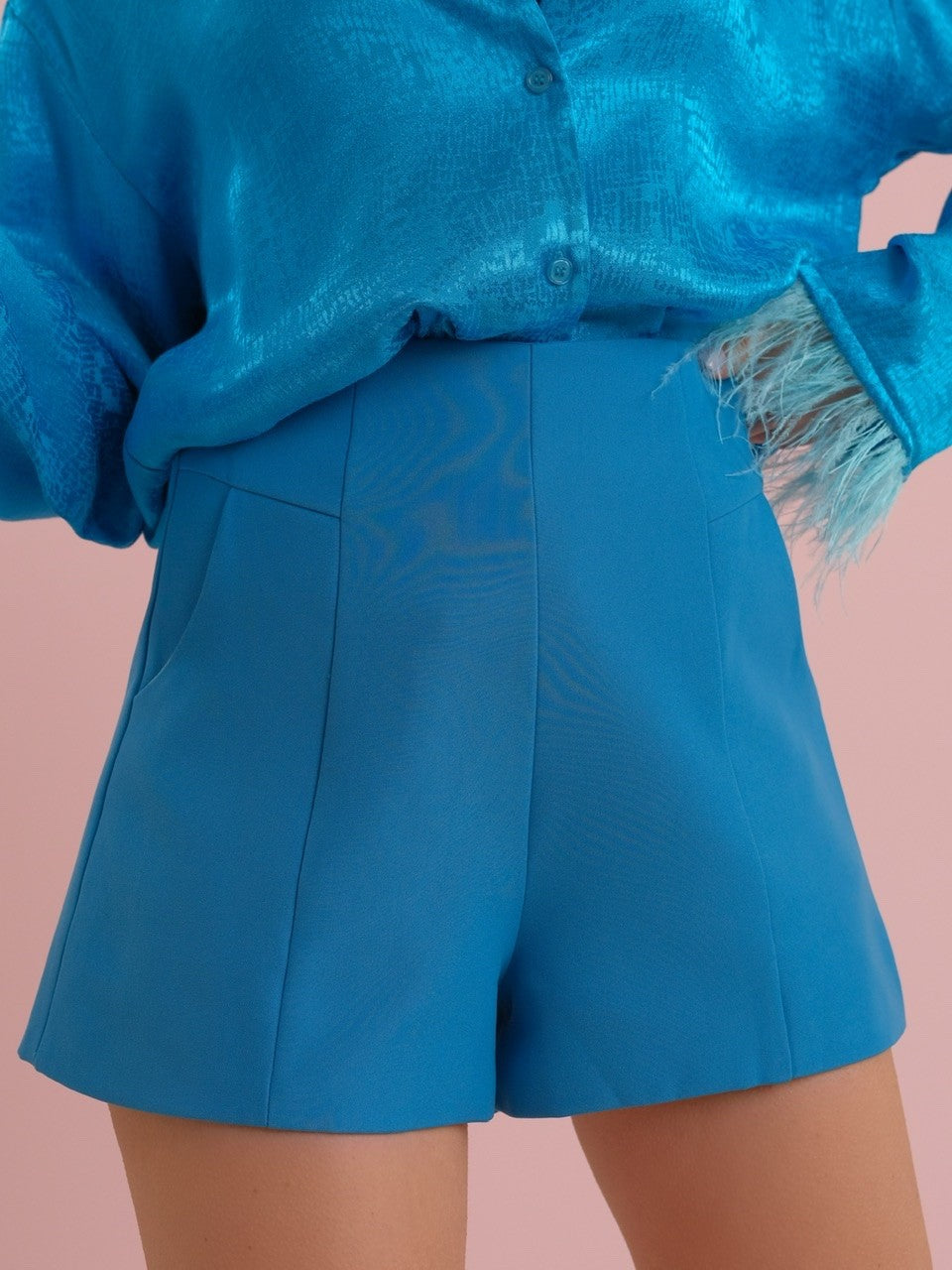 SHORTS CLASSICO BASIC - TURCHESE