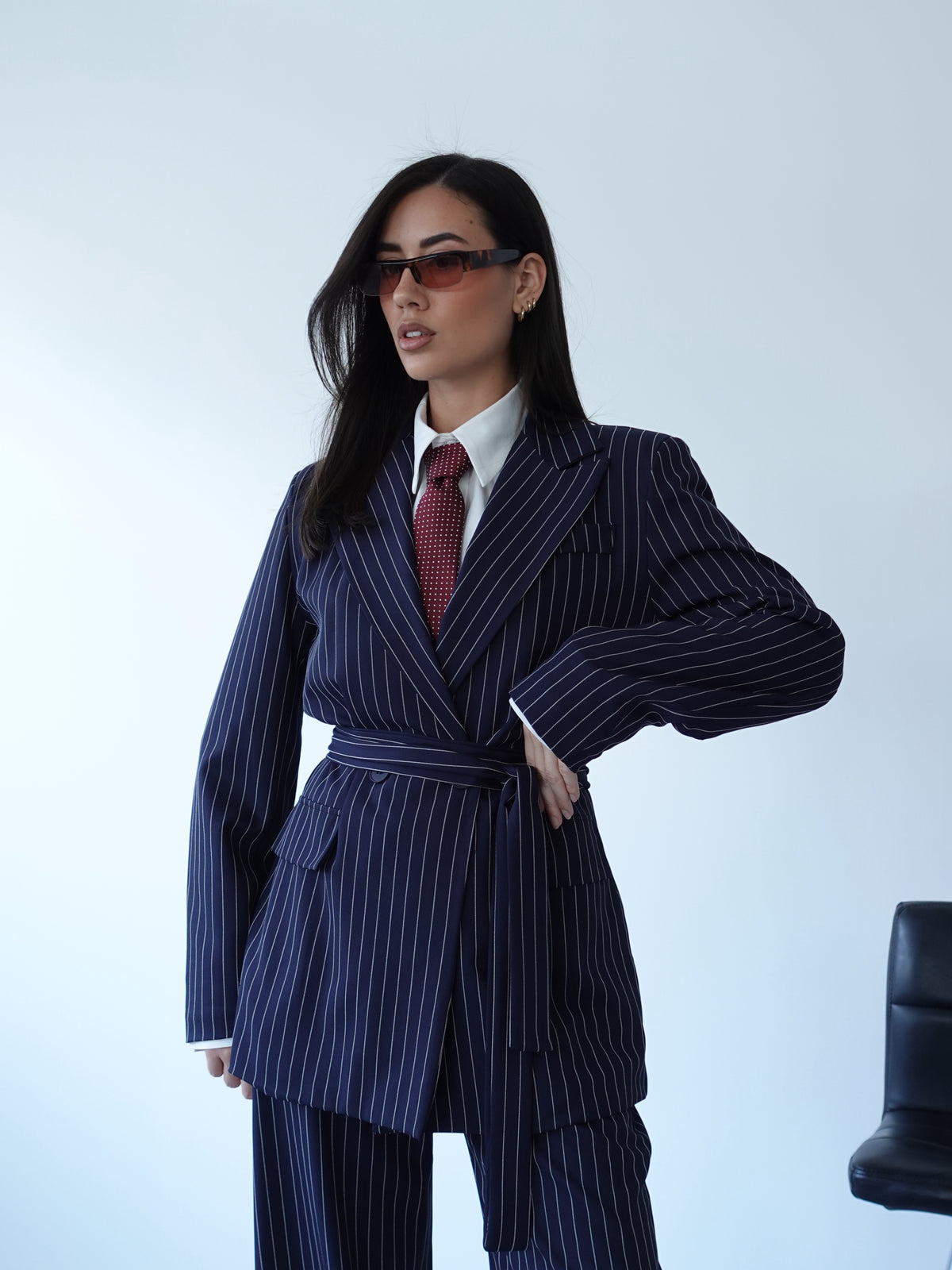 TAILLEUR GESSATO TIMES SQUARE - BLU 63775