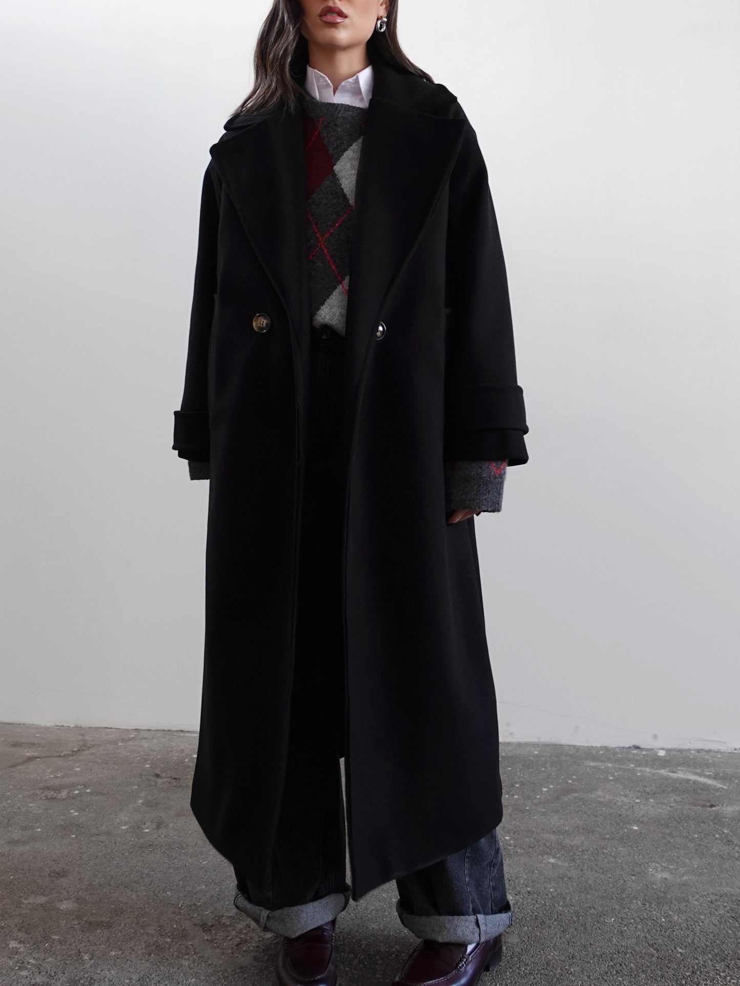 CAPPOTTO OVERSIZE OSLO - NERO 22298
