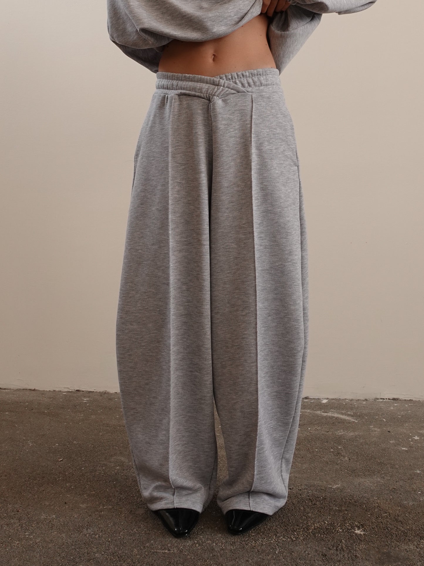 COORDINATO TUTA BALLOON RAJA - GRIGIO 0102