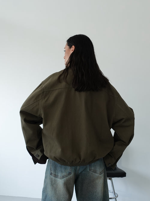 GIACCA HUNTING IN COTONE - VERDE N20291