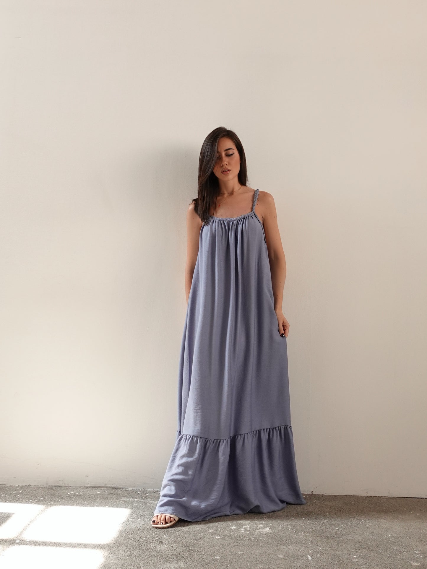LONG DRESS ROPE - CERULEO 5538