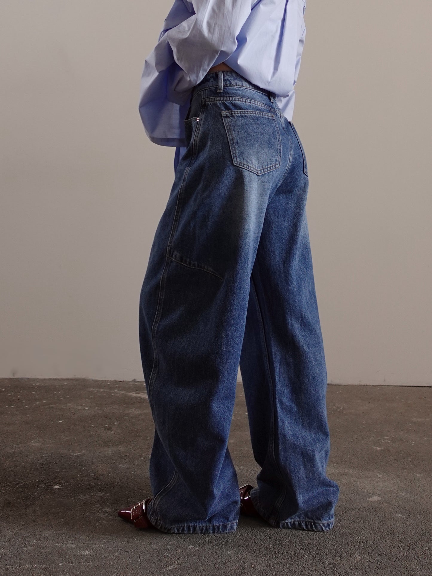 JEANS BALLOON SFUMATO - LAVAGGIO MEDIO 32162