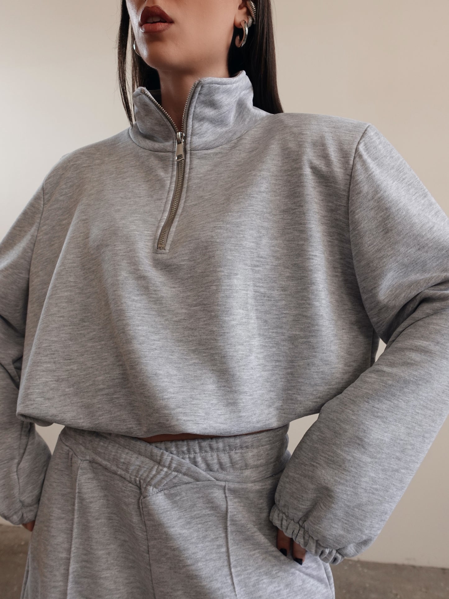 COORDINATO TUTA BALLOON RAJA - GRIGIO 0102