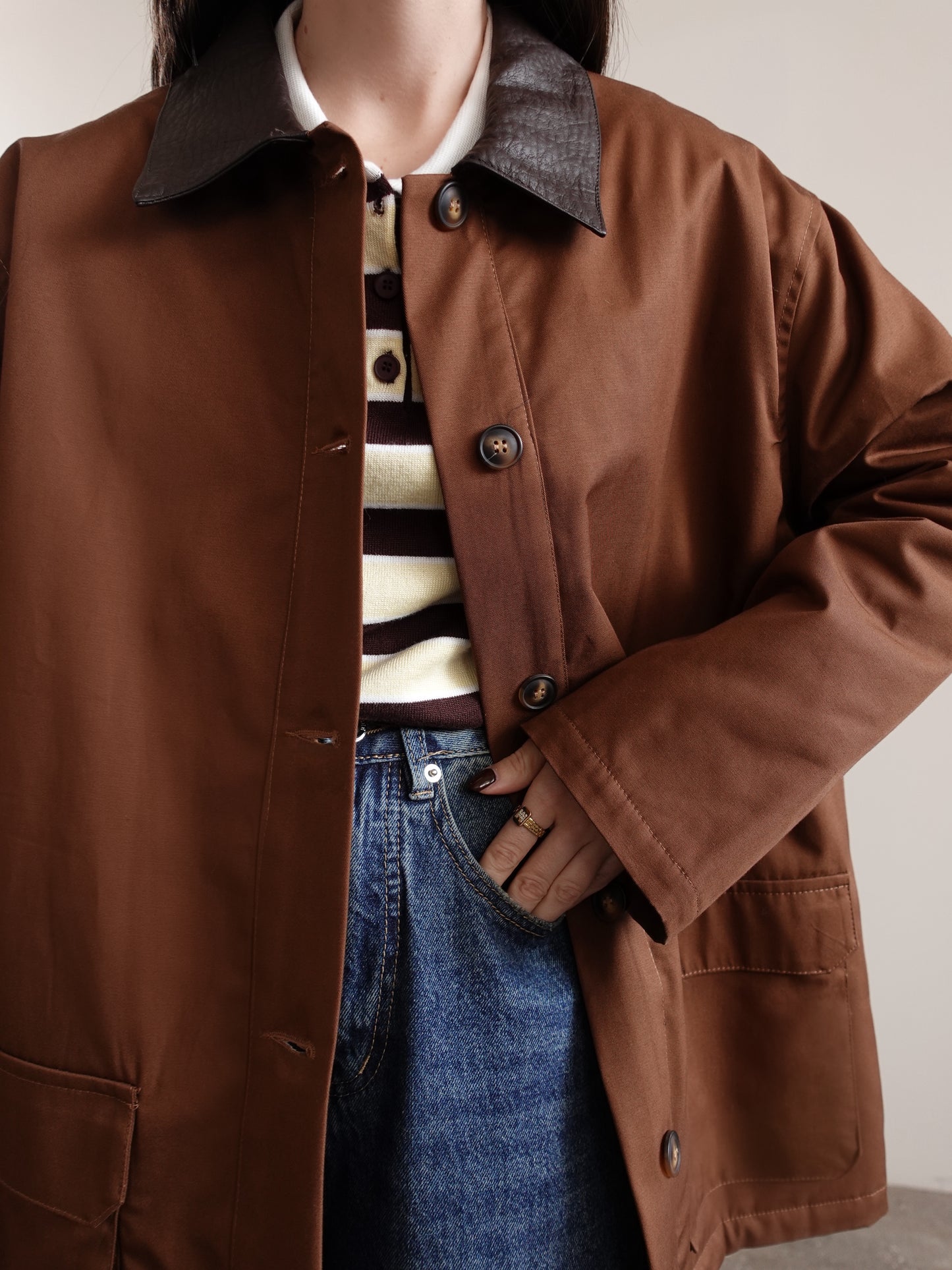 GIACCA LUMINA CLASSIC BEAUFORT - TABACCO 3472