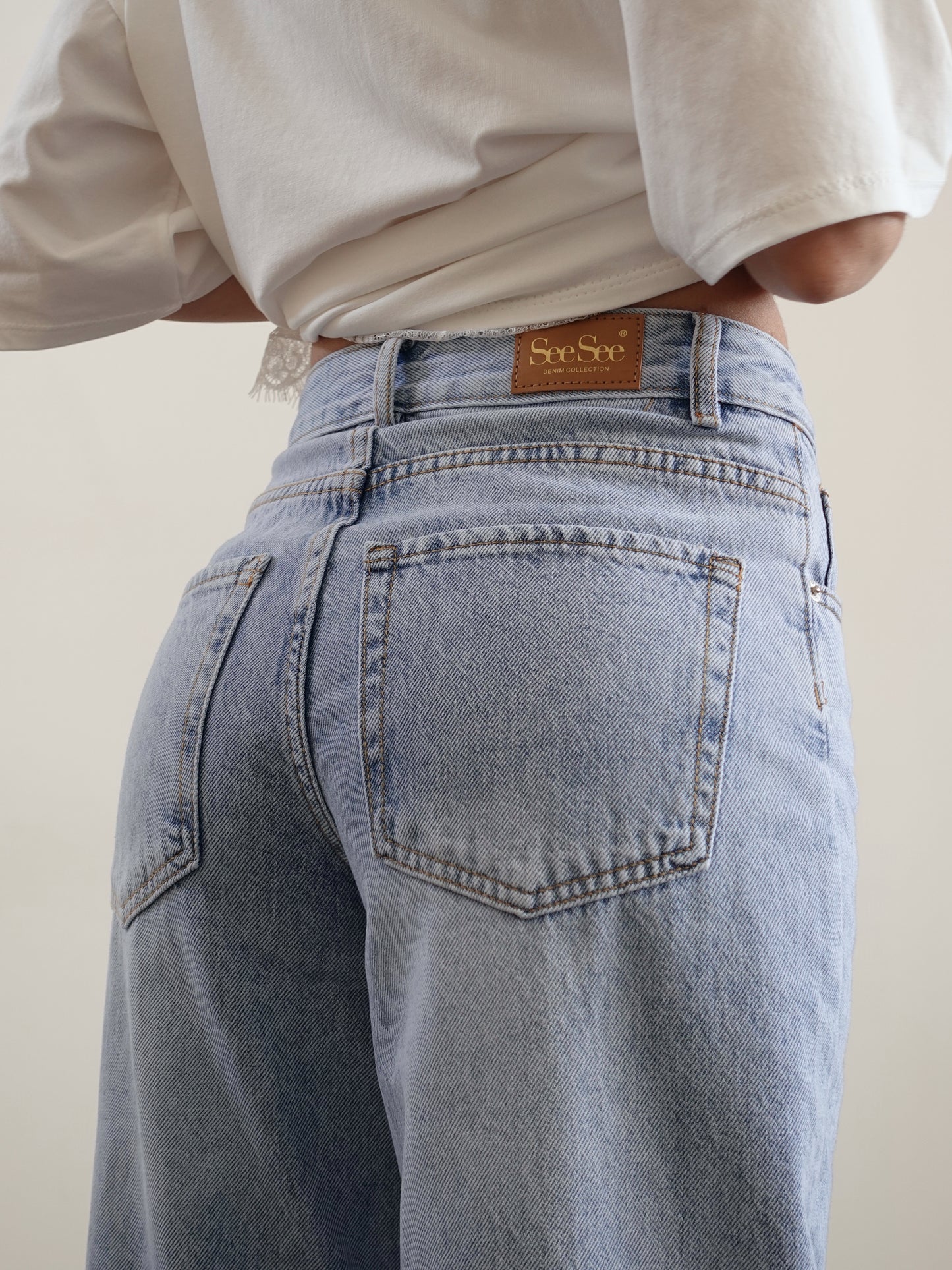 JEANS BASIC LIGHT BLUE 1086