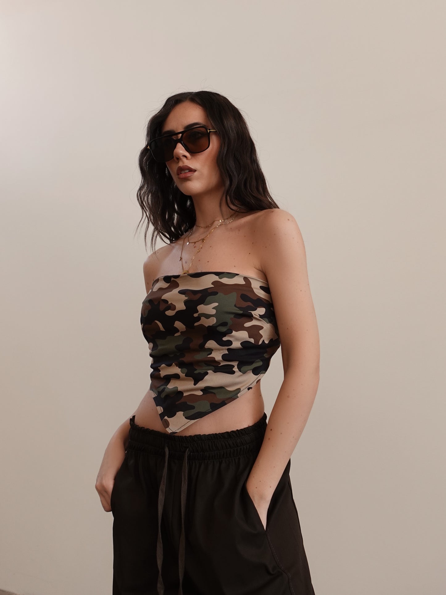 TOP BANDANA CAMOUFLAGE - 967272