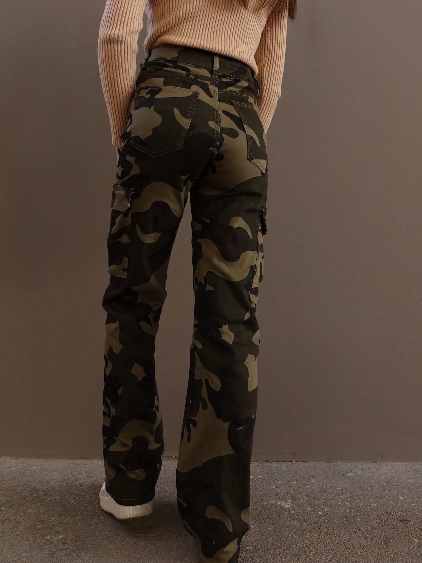JEANS CAMOUFLAGE CARGO - 7886