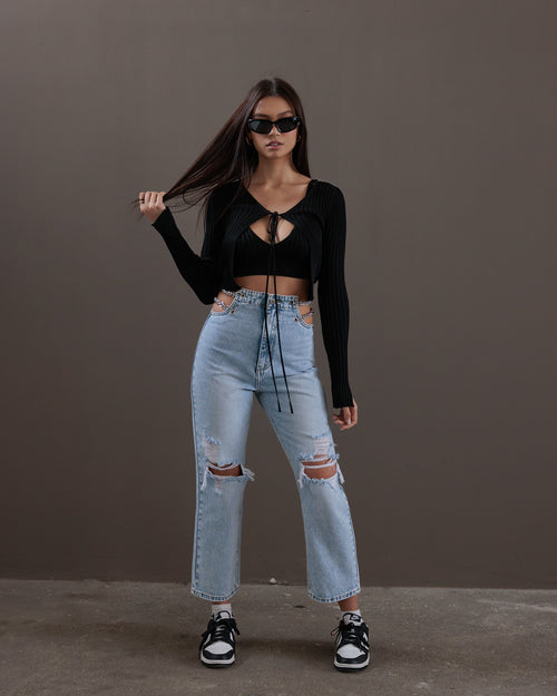 JEANS CHAINS - DENIM CHIARO 966