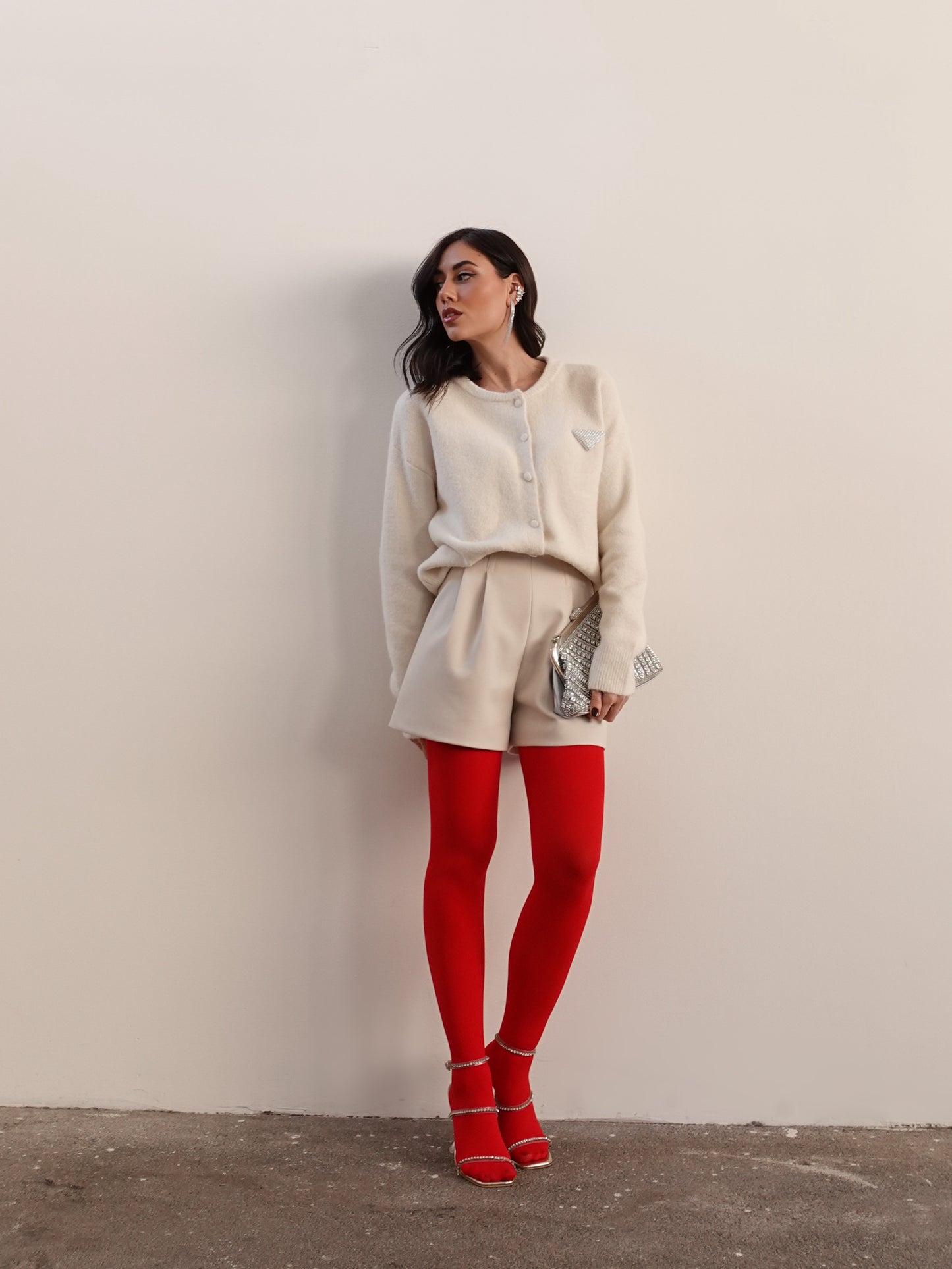 SHORTS IN PANNO - BURRO 22016