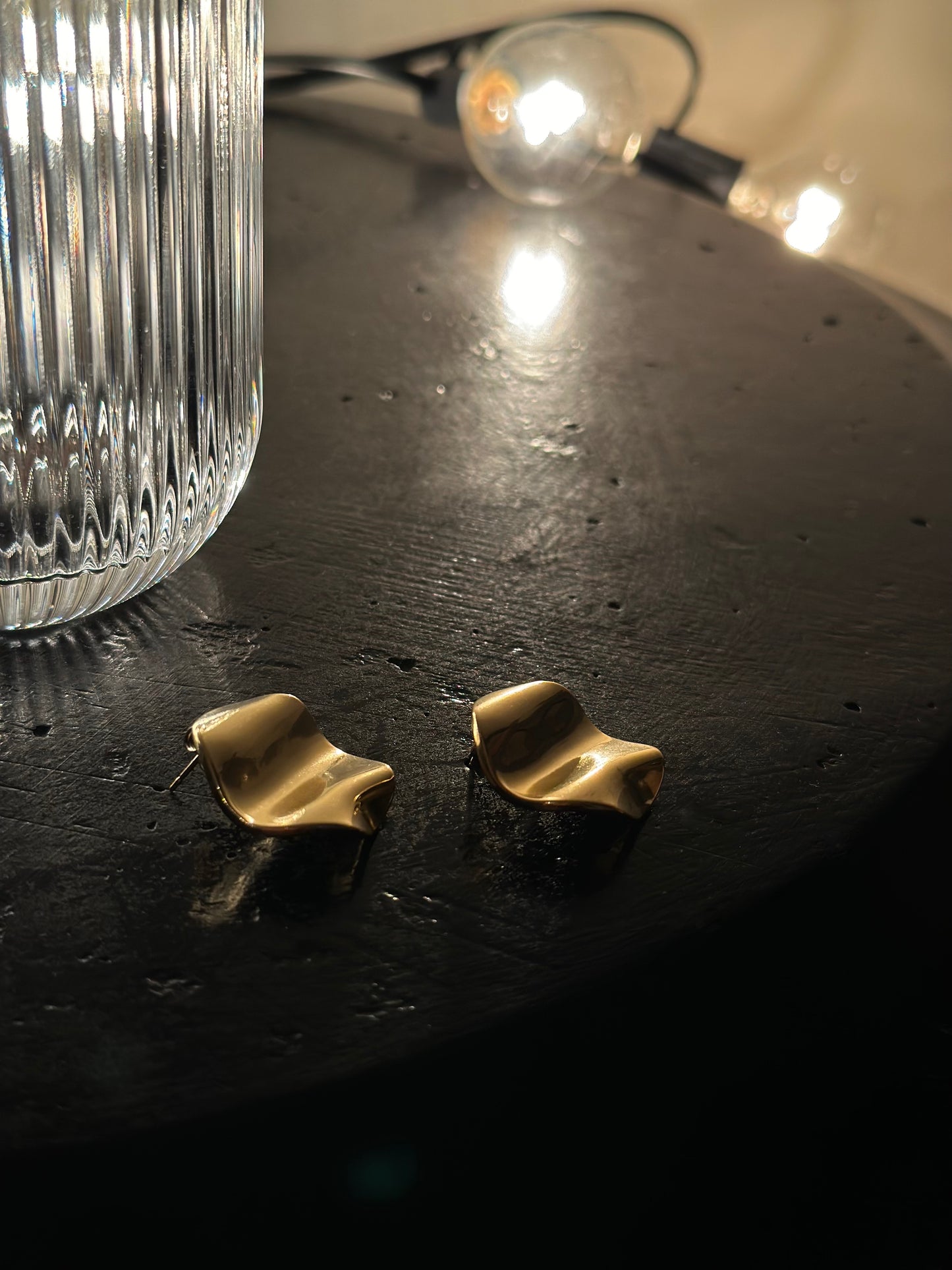 ORECCHINI BUTTON - ORO