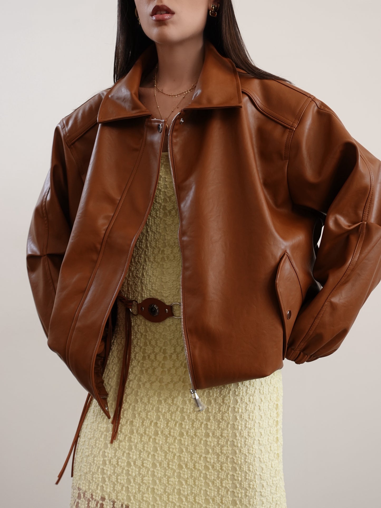 GIACCA OVERSIZE - CARAMELLO 11976