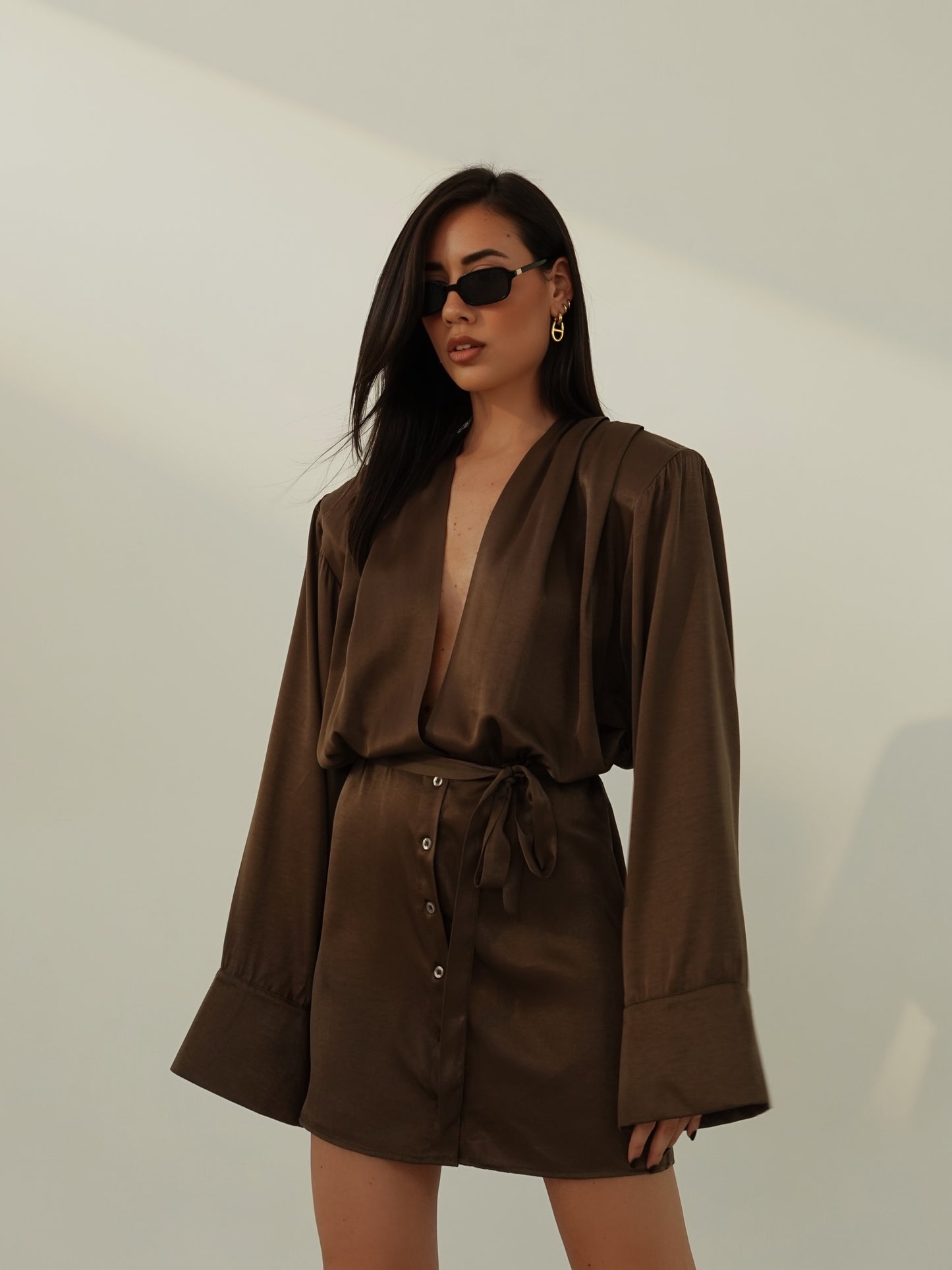 DRESS EVELYN CON SPALLINE - TERRA 1984