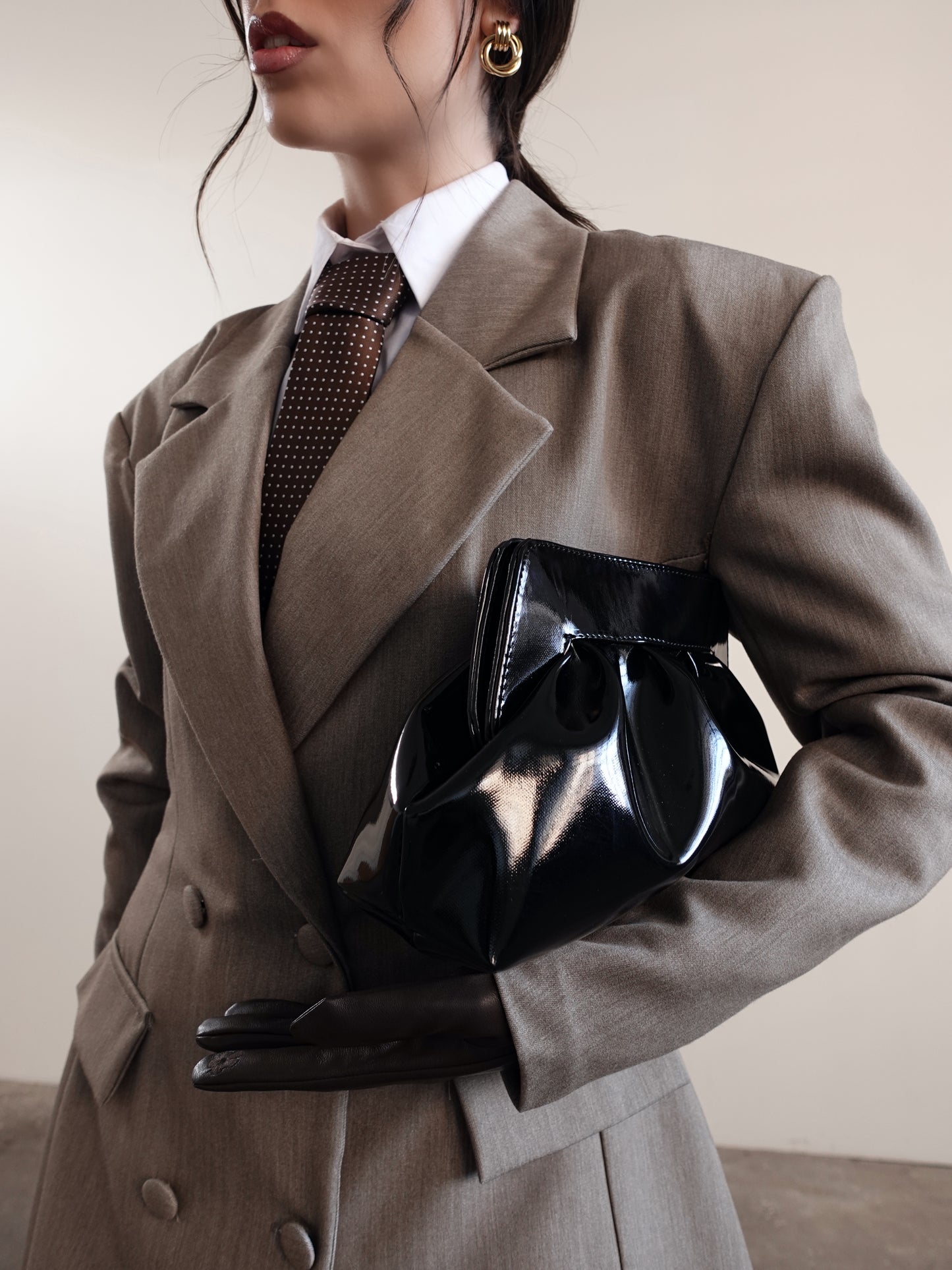 CLUTCH PAINTED - NERO