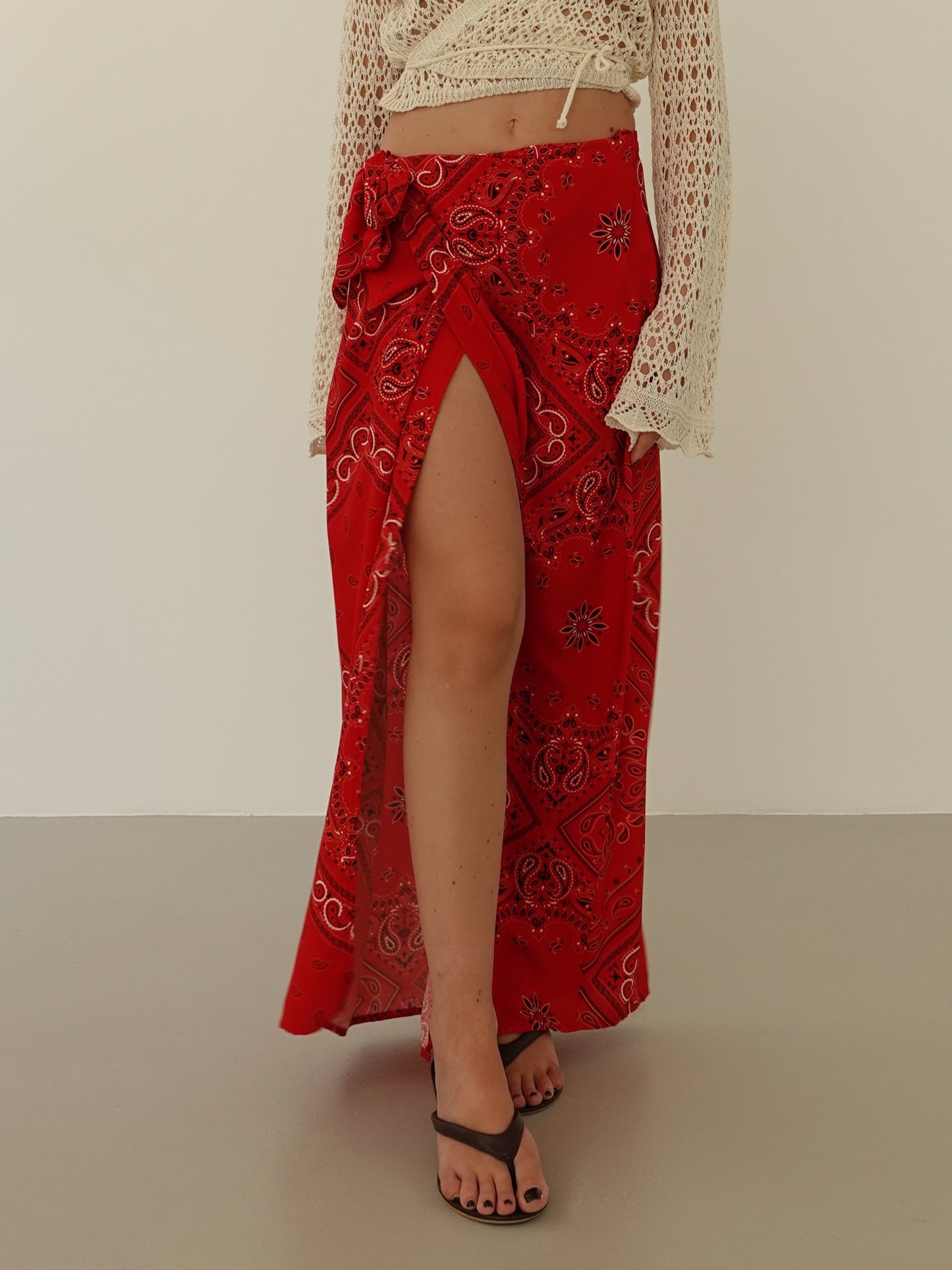 GONNA BANDANA LONGUETTE - ROSSO 709788