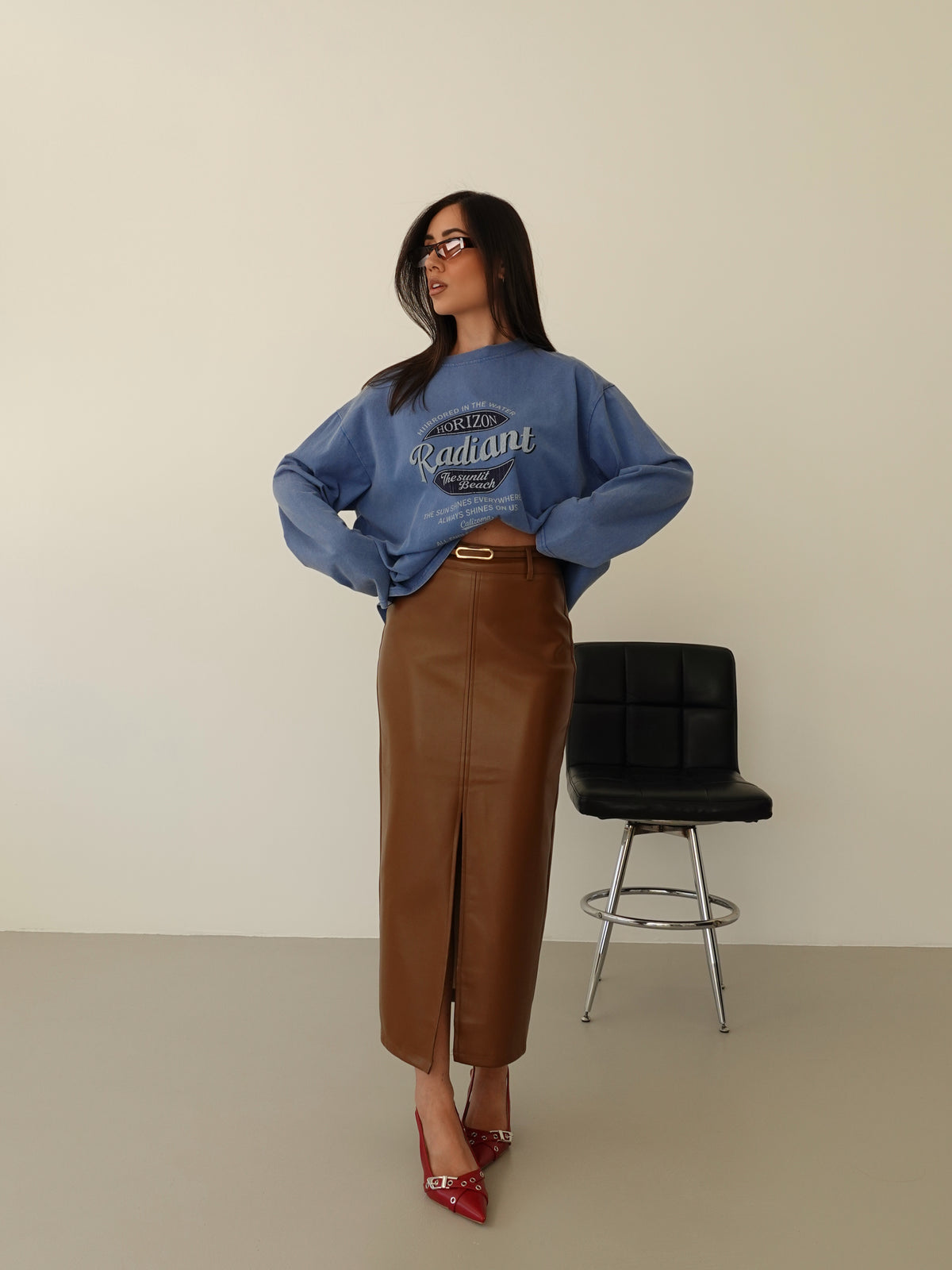 LONG-SLEEVE RADIANT - CERULEO 26205