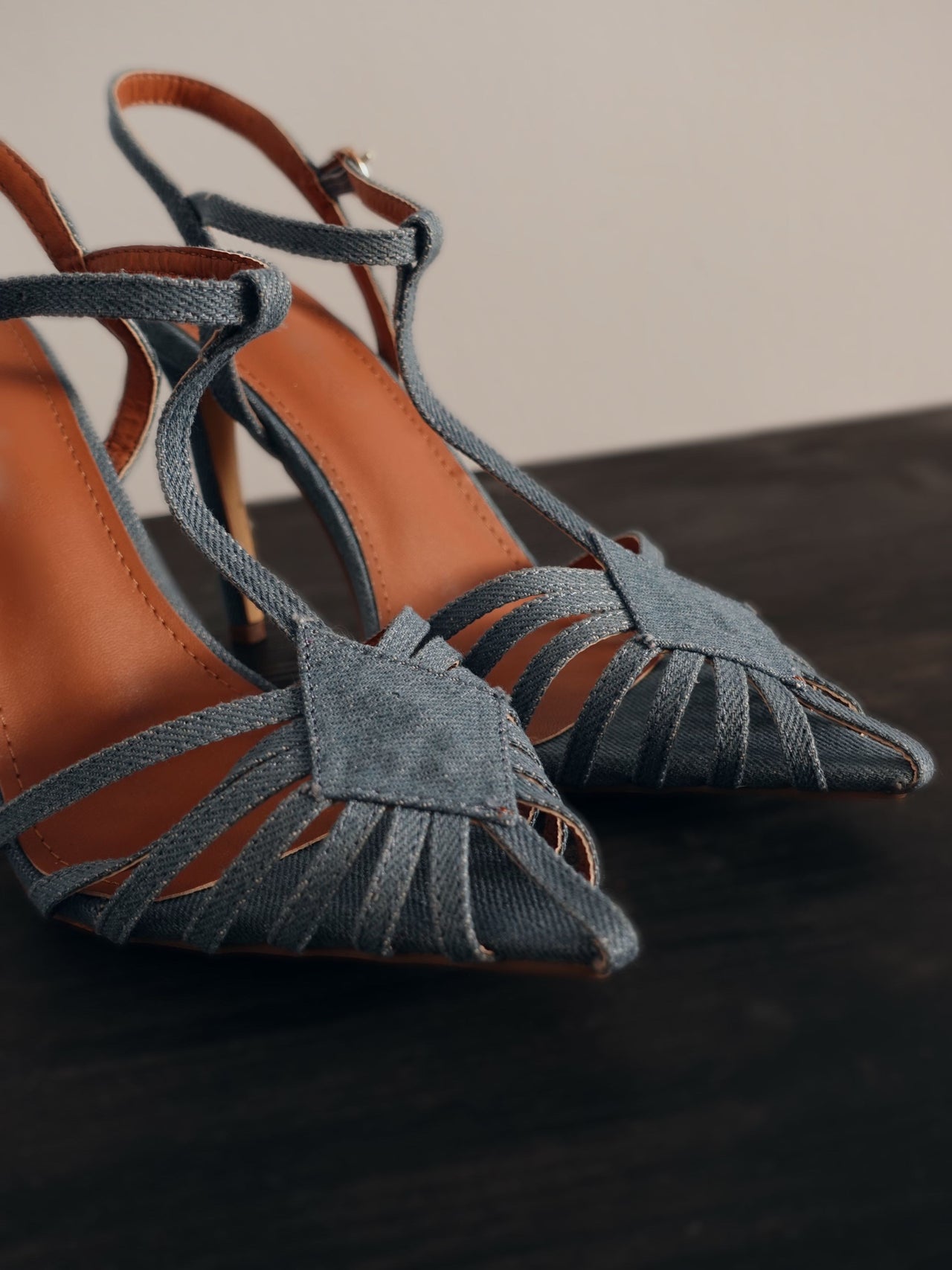 DECOLLETE IN DENIM - BLUE JEANS 2895